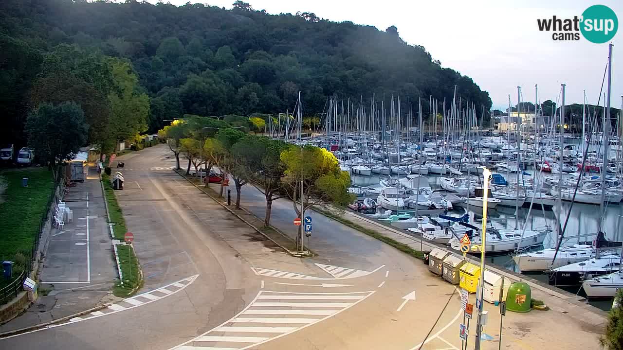 Webcam Baie de Sistiana – Vue en direct de la marina et de la baie
