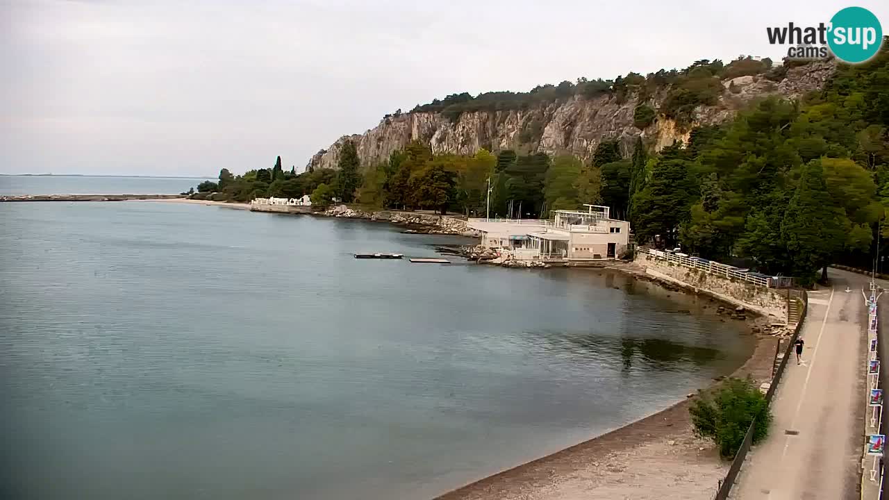 Webcam Baie de Sistiana – Vue en direct de la marina et de la baie