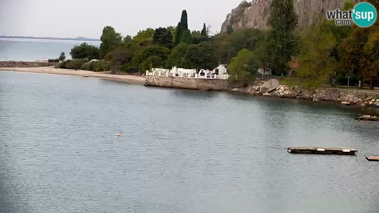 Webcam Baie de Sistiana – Vue en direct de la marina et de la baie