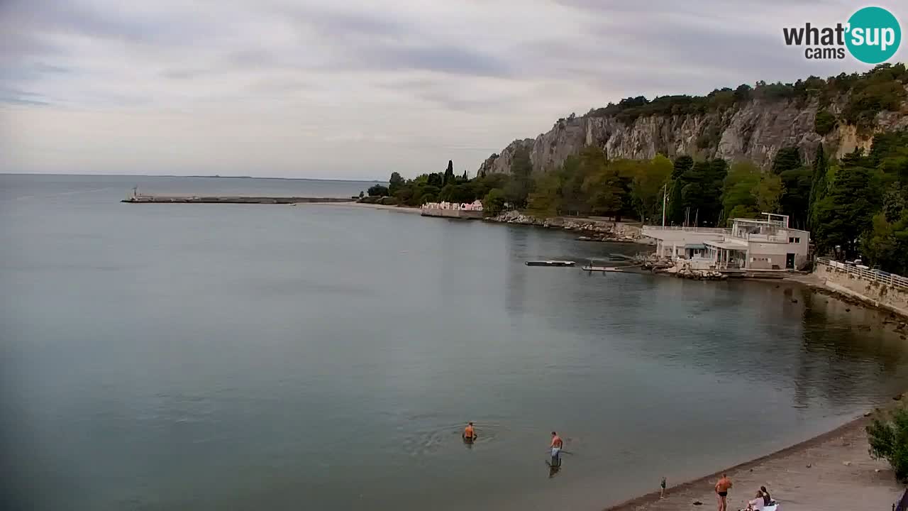 Web kamera Sistiana Uvala – Pogled uživo na marinu i zaljev