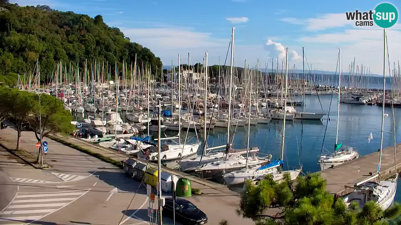 Webcam Sistiana Bucht – Liveblick auf Marina und Bucht