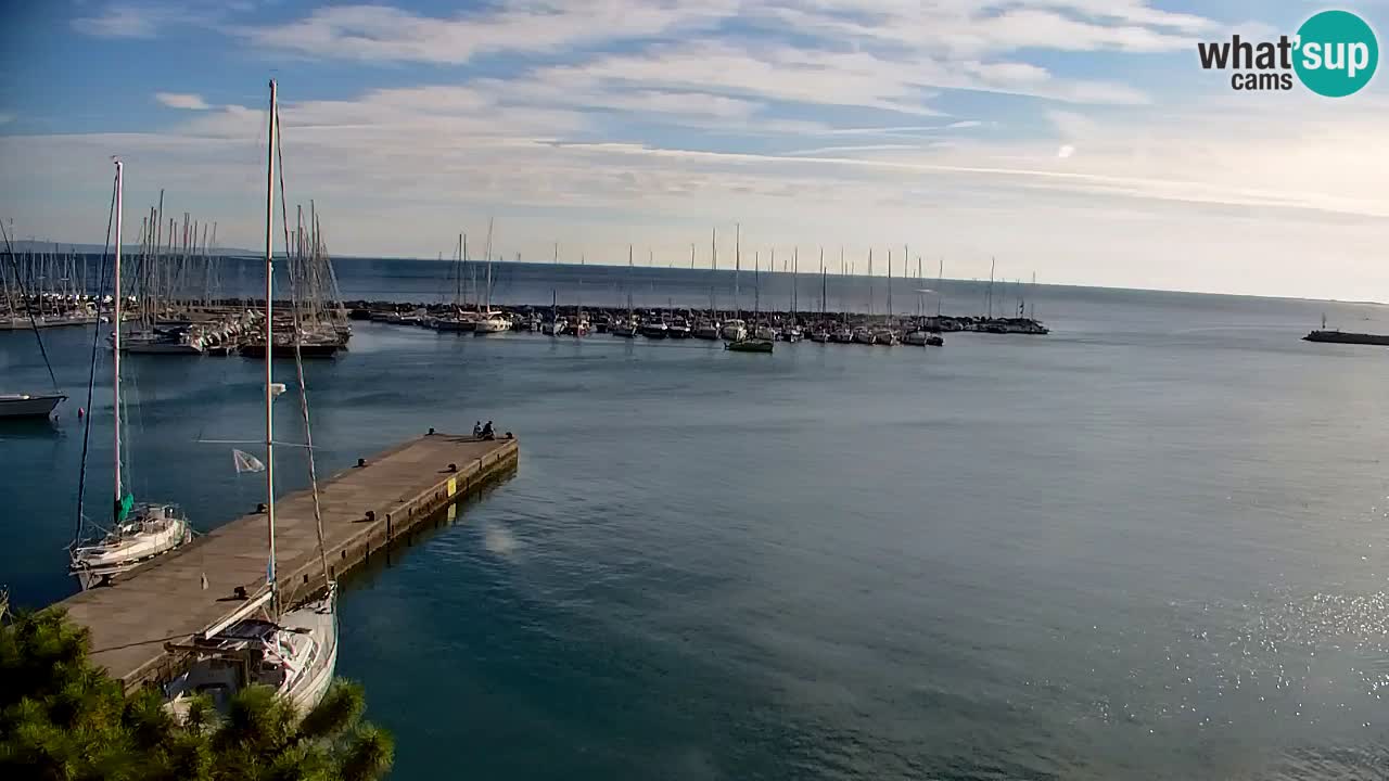 Webcam Sistiana Bucht – Liveblick auf Marina und Bucht