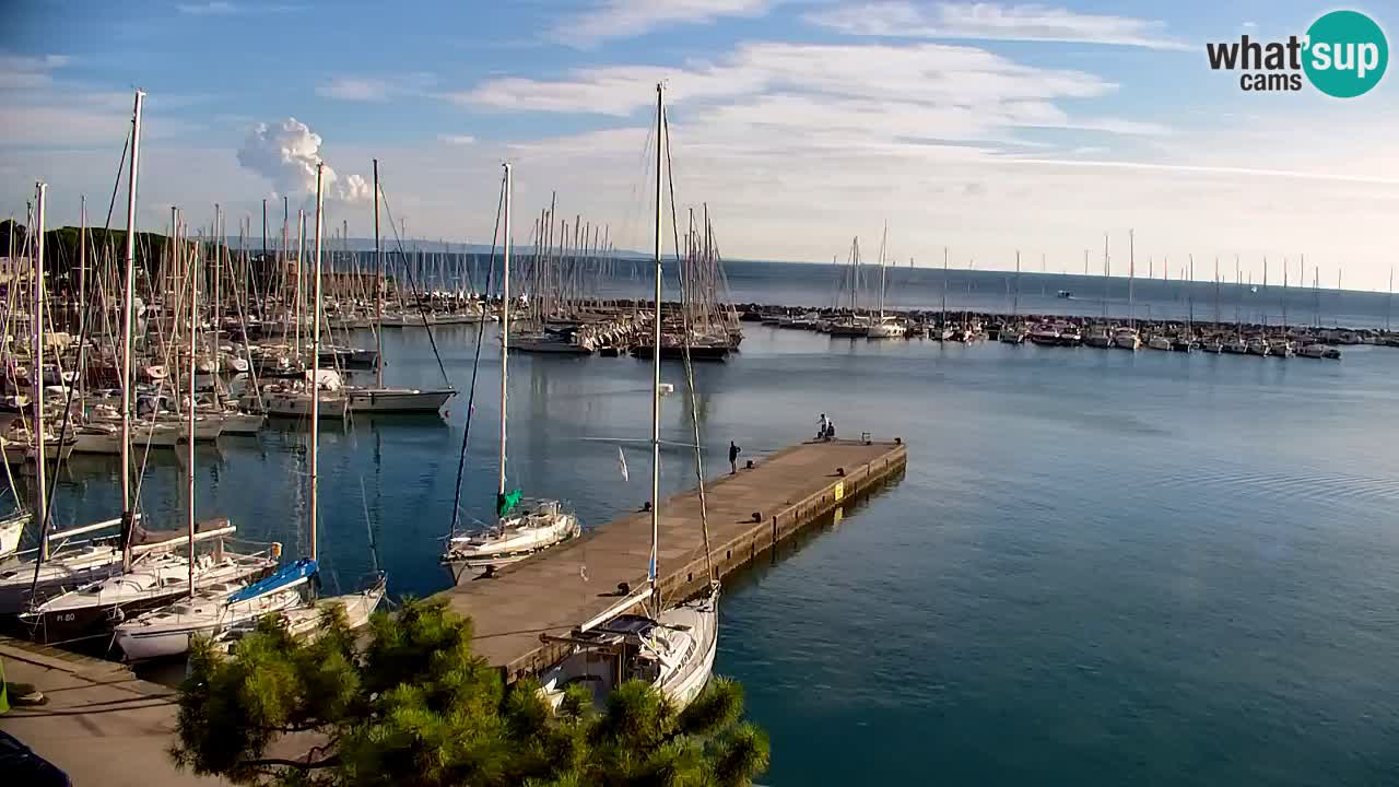 Webcam Sistiana Bucht – Liveblick auf Marina und Bucht