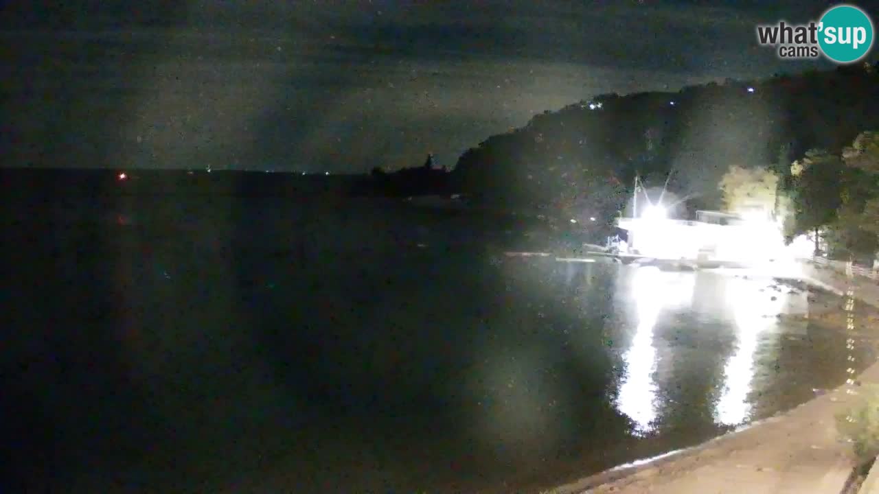 Webcam Bahía de Sistiana – Vista en directo del puerto deportivo y la costa