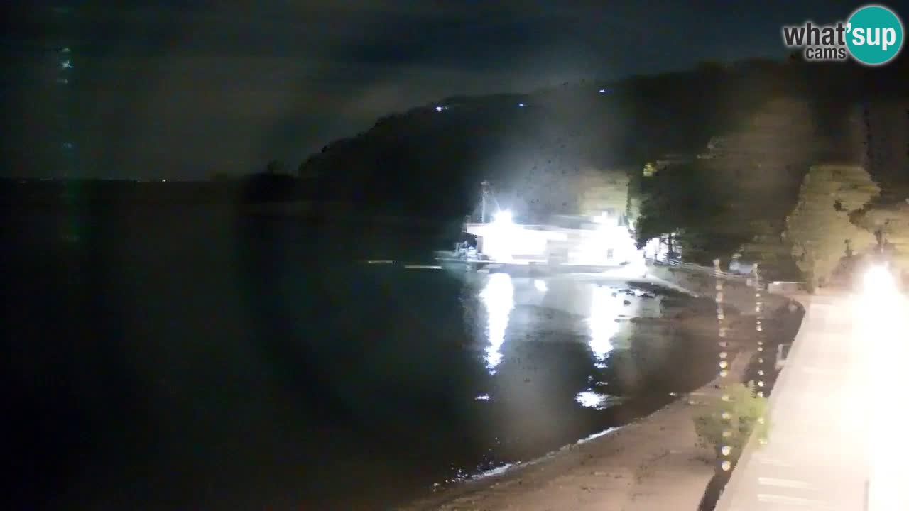 Webcam Bahía de Sistiana – Vista en directo del puerto deportivo y la costa