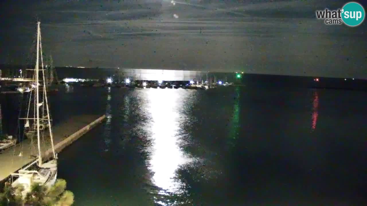 Webcam Sistiana Baia – Live View of the Marina and Gulf