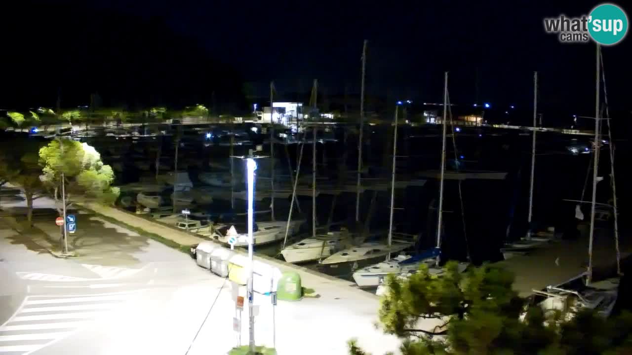 Webcam Sistiana Baia – Live View of the Marina and Gulf
