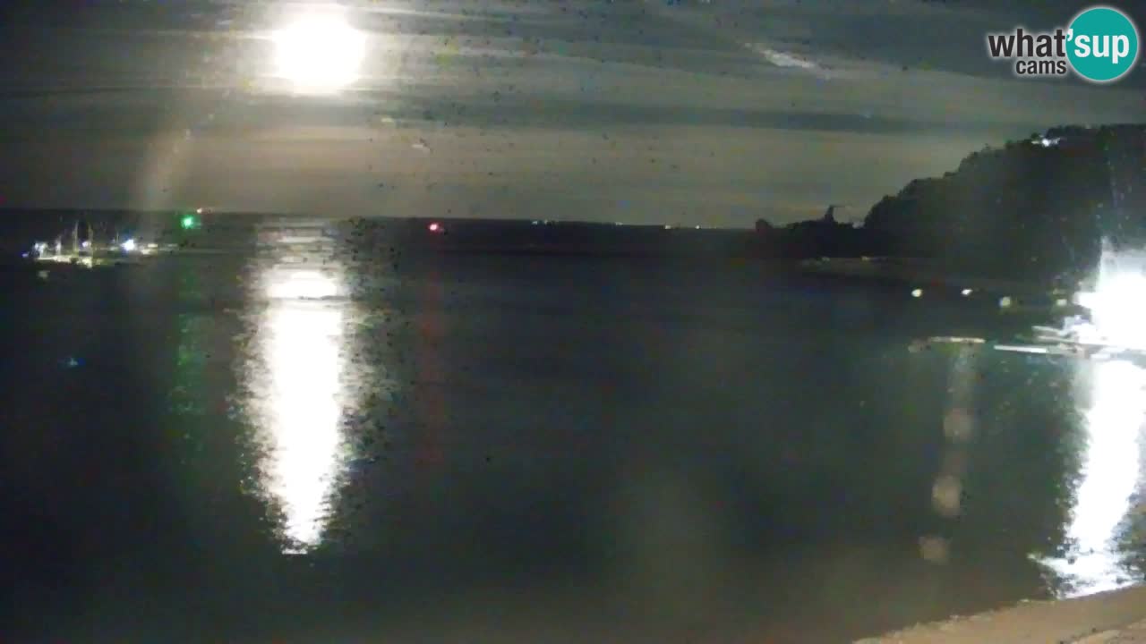 Webcam Baie de Sistiana – Vue en direct de la marina et de la baie