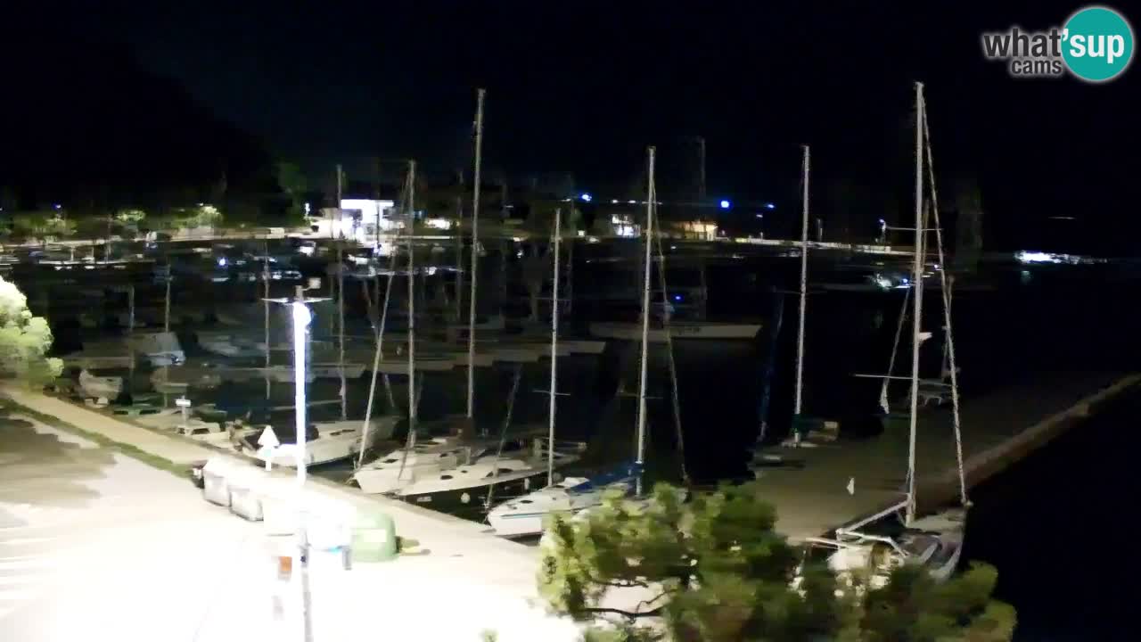 Webcam Baie de Sistiana – Vue en direct de la marina et de la baie