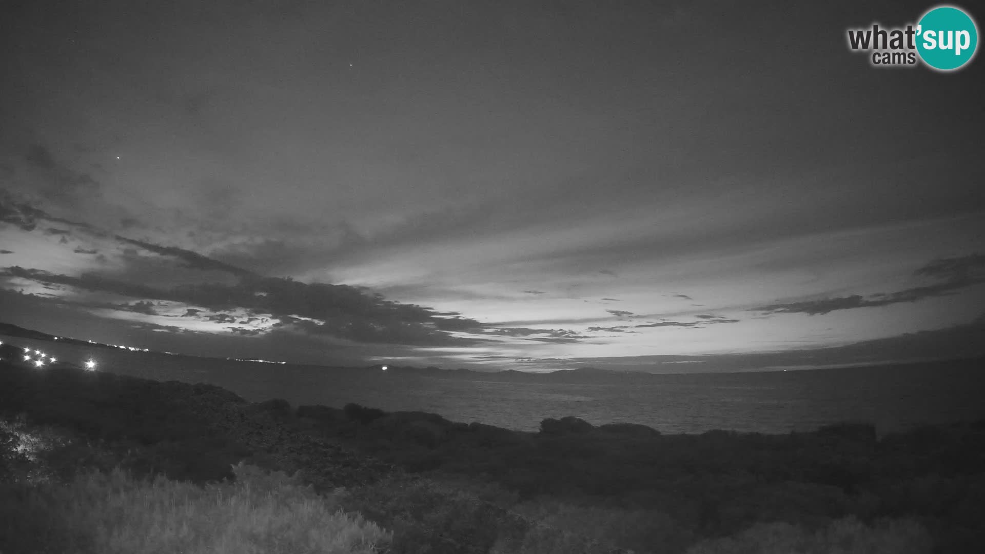 Villaplatamona, panoramic view of the Gulf of Asinara, Platamona, Sorso, Sardinia – live webcam
