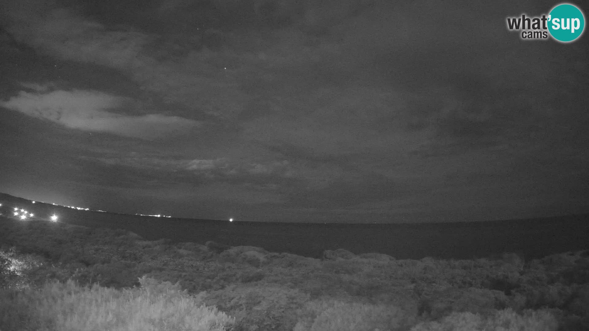 Villaplatamona, panoramski pogled na zaljev Asinara, Platamona, Sorso, Sardinija – web kamera uživo