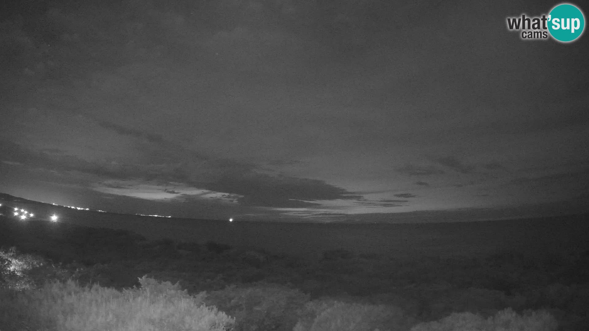 Villaplatamona, Panoramablick auf den Golf von Asinara, Platamona, Sorso, Sardinien – Live-Webcam