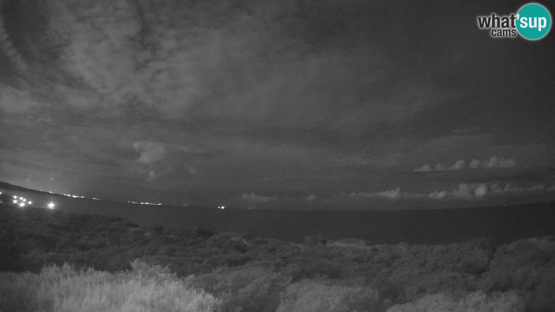 Villaplatamona, vista panoramica sul Golfo dell’Asinara, Platamona, Sorso, Sardegna – live webcam