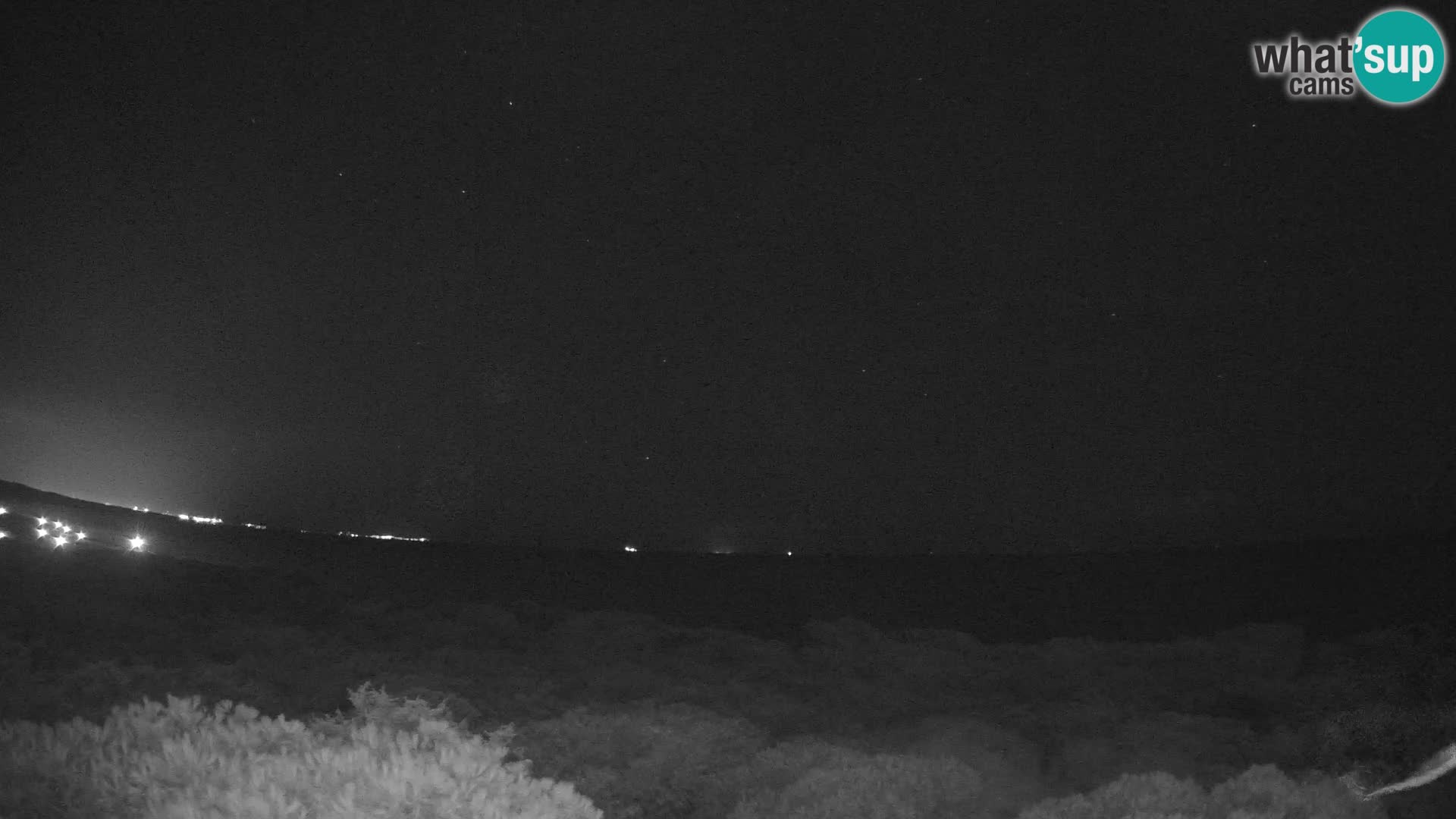 Villaplatamona, vista panoramica sul Golfo dell’Asinara, Platamona, Sorso, Sardegna – live webcam