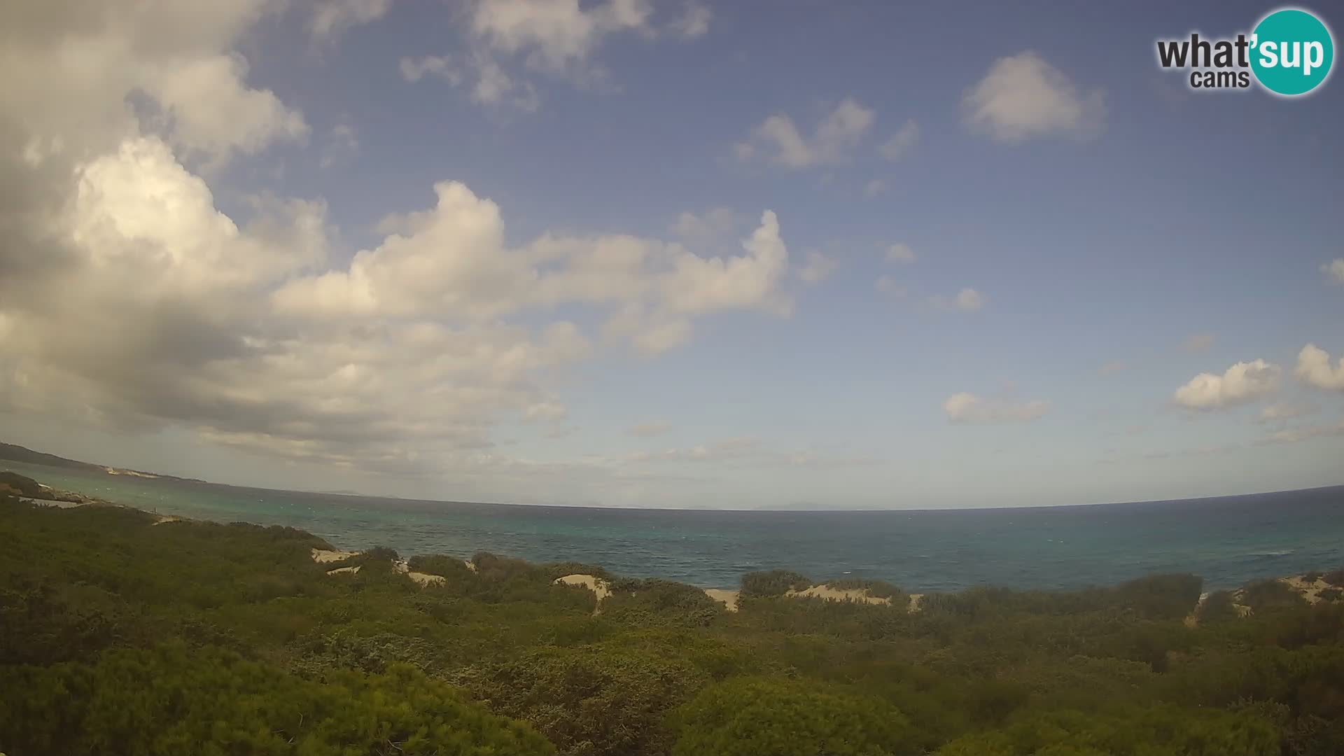 Villaplatamona, vista panorámica del Golfo de Asinara, Platamona, Sorso, Cerdeña – cámara web en vivo