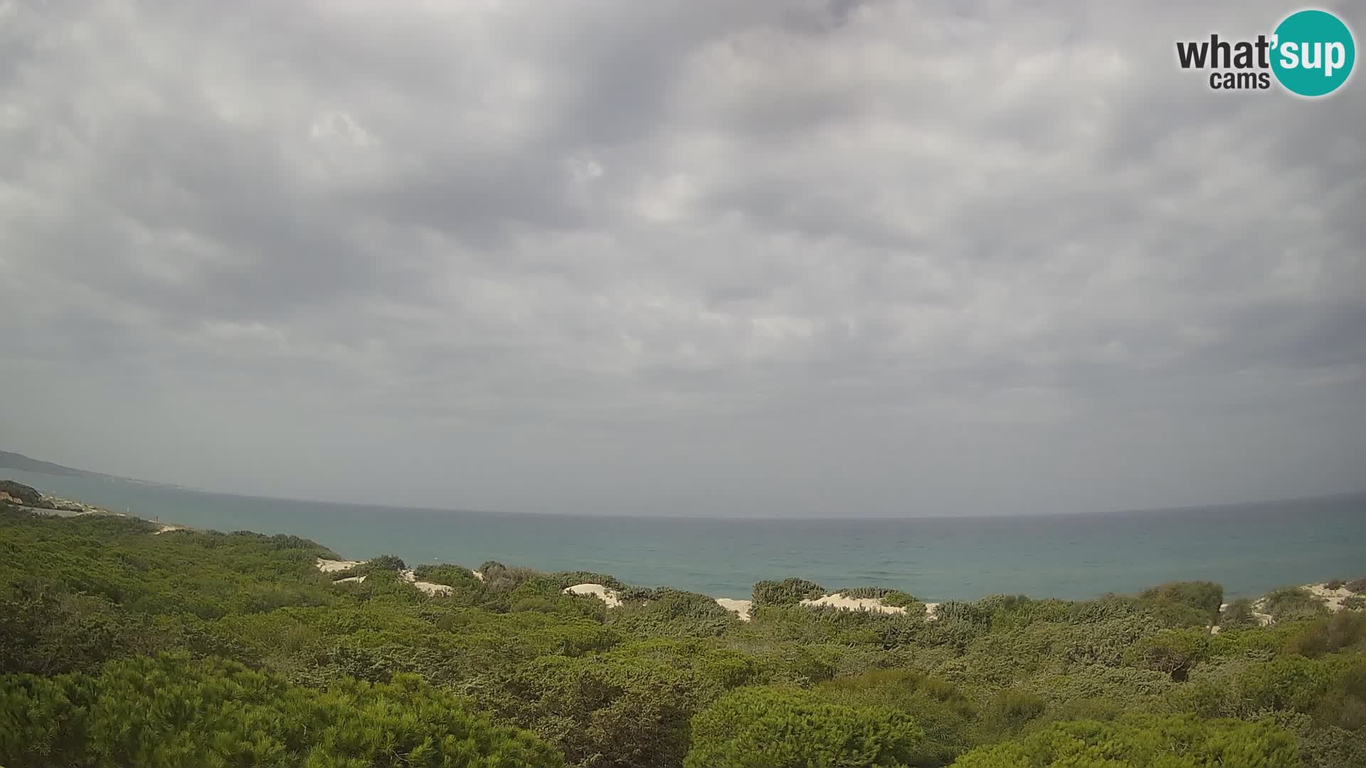 Villaplatamona, vista panorámica del Golfo de Asinara, Platamona, Sorso, Cerdeña – cámara web en vivo