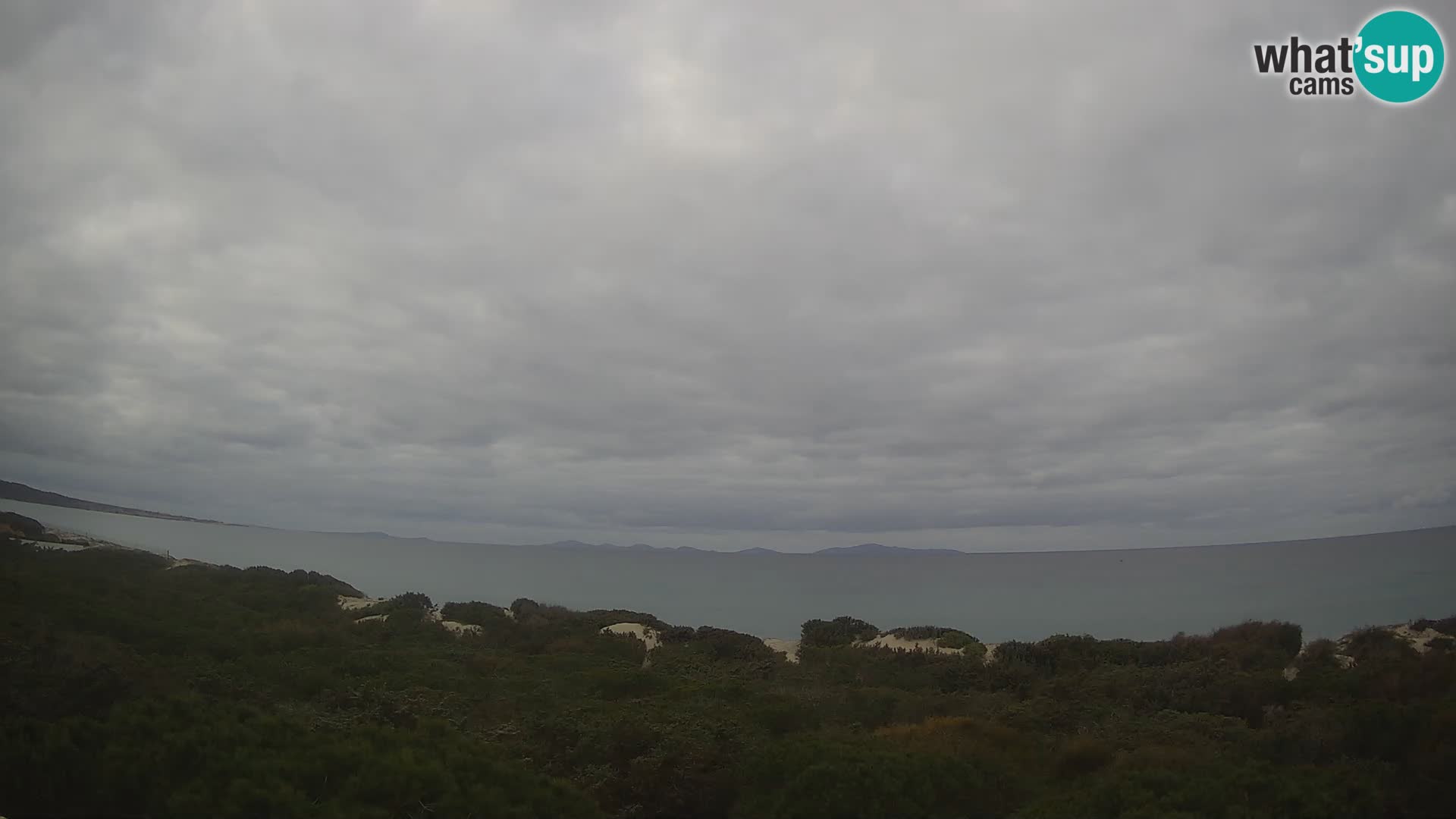 Villaplatamona, vista panorámica del Golfo de Asinara, Platamona, Sorso, Cerdeña – cámara web en vivo