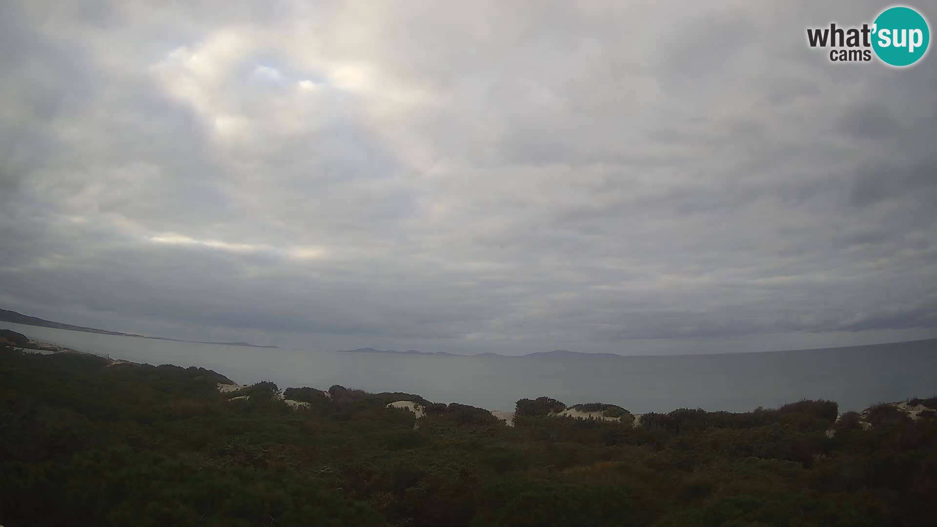 Villaplatamona, vista panorámica del Golfo de Asinara, Platamona, Sorso, Cerdeña – cámara web en vivo