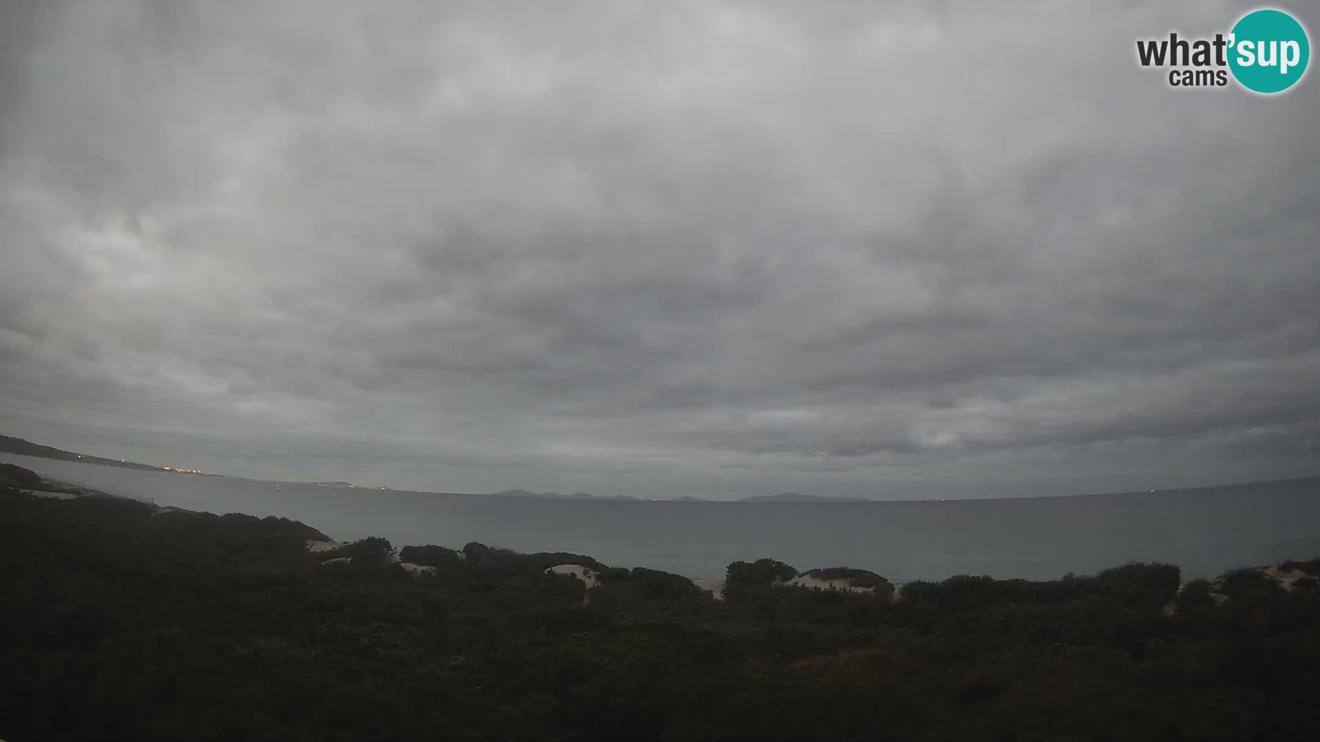 Villaplatamona, vista panoramica sul Golfo dell’Asinara, Platamona, Sorso, Sardegna – live webcam