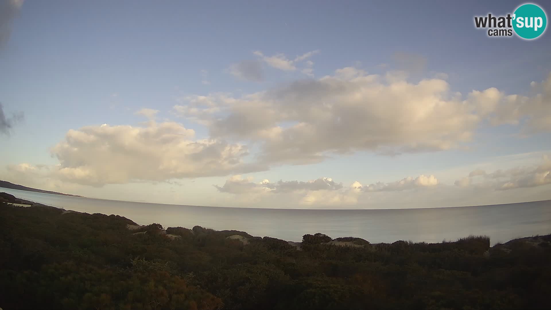 Villaplatamona, panoramic view of the Gulf of Asinara, Platamona, Sorso, Sardinia – live webcam