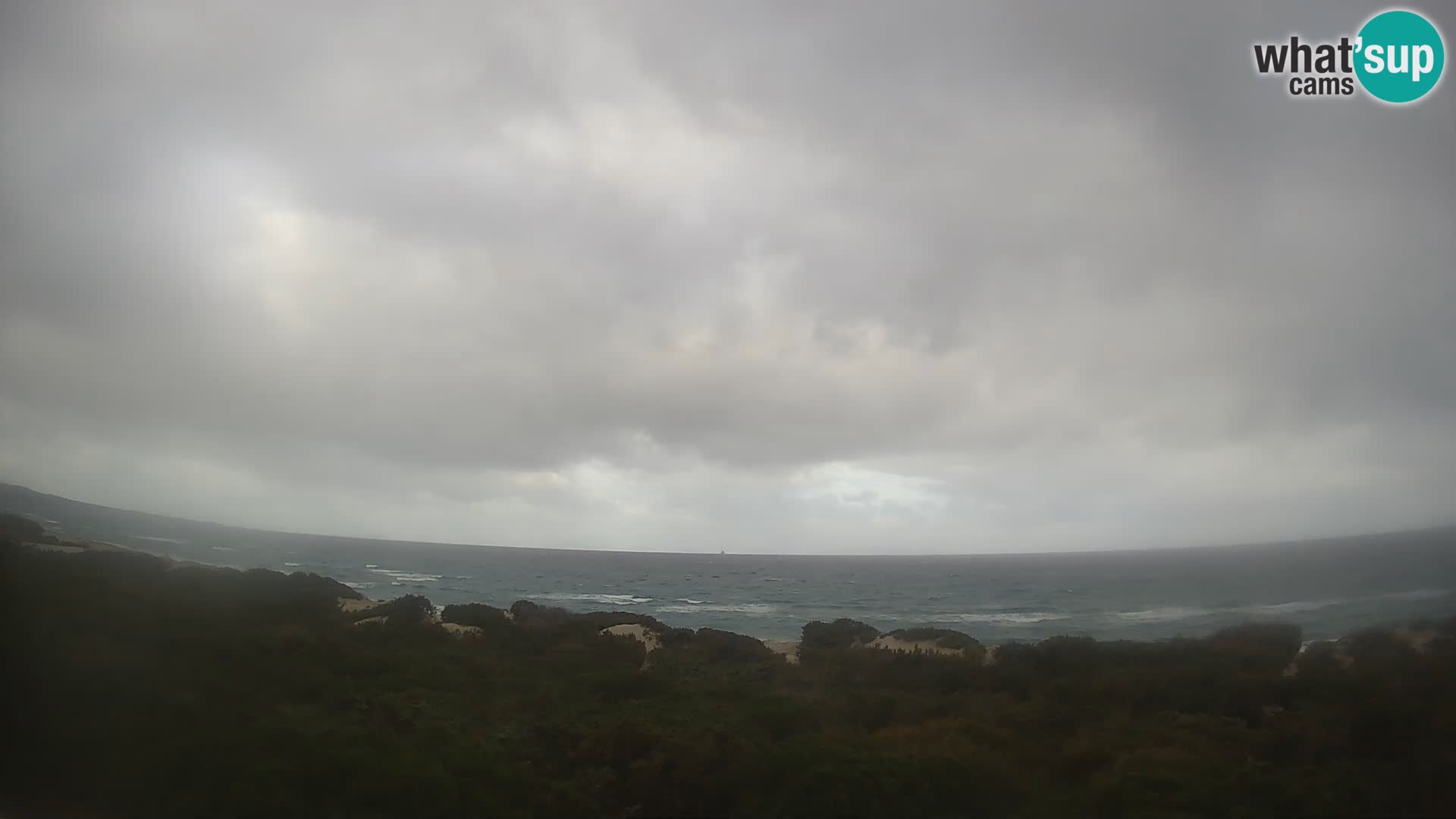 Villaplatamona, panoramic view of the Gulf of Asinara, Platamona, Sorso, Sardinia – live webcam