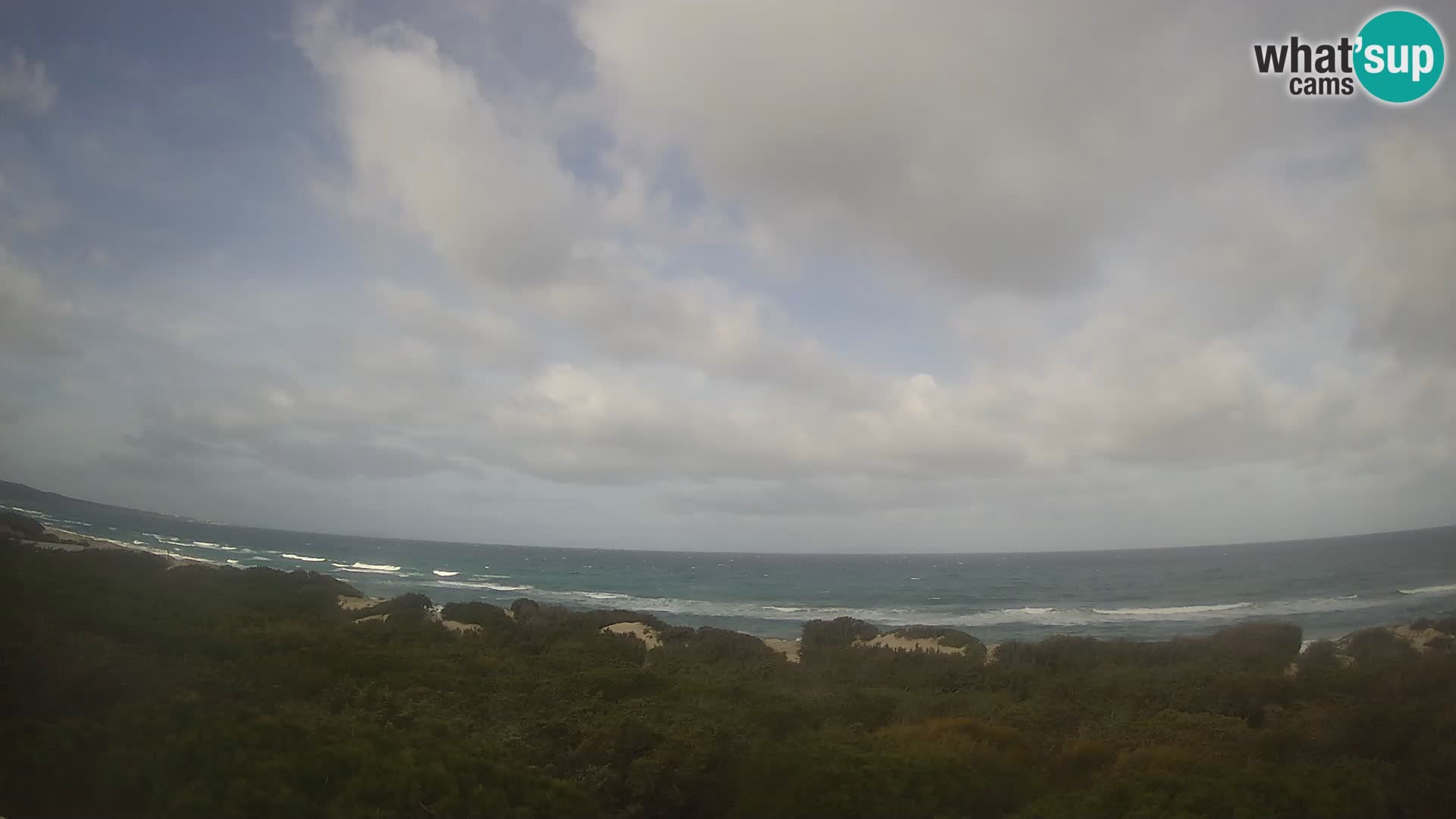 Villaplatamona, vista panorámica del Golfo de Asinara, Platamona, Sorso, Cerdeña – cámara web en vivo