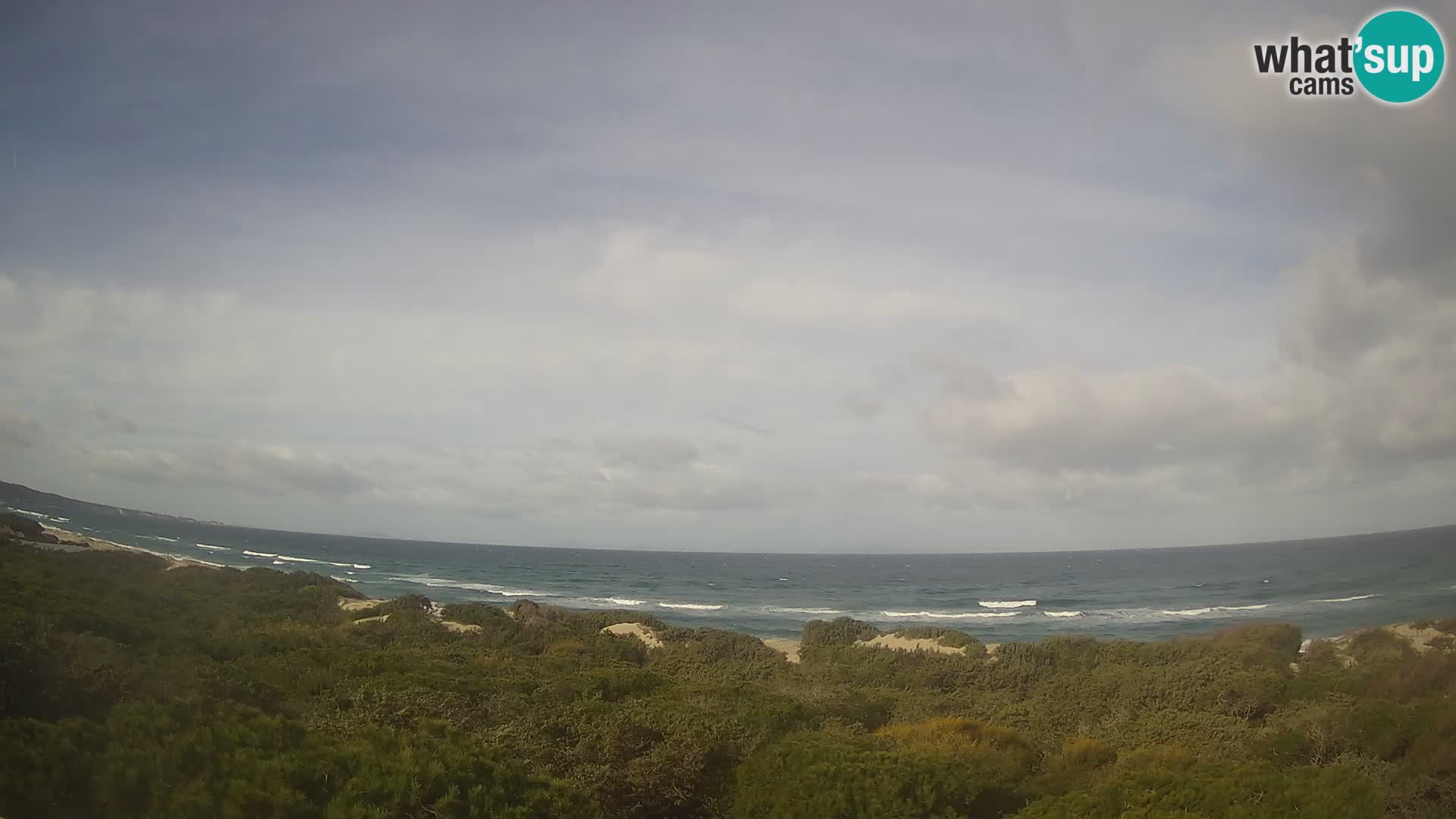 Villaplatamona, vista panorámica del Golfo de Asinara, Platamona, Sorso, Cerdeña – cámara web en vivo