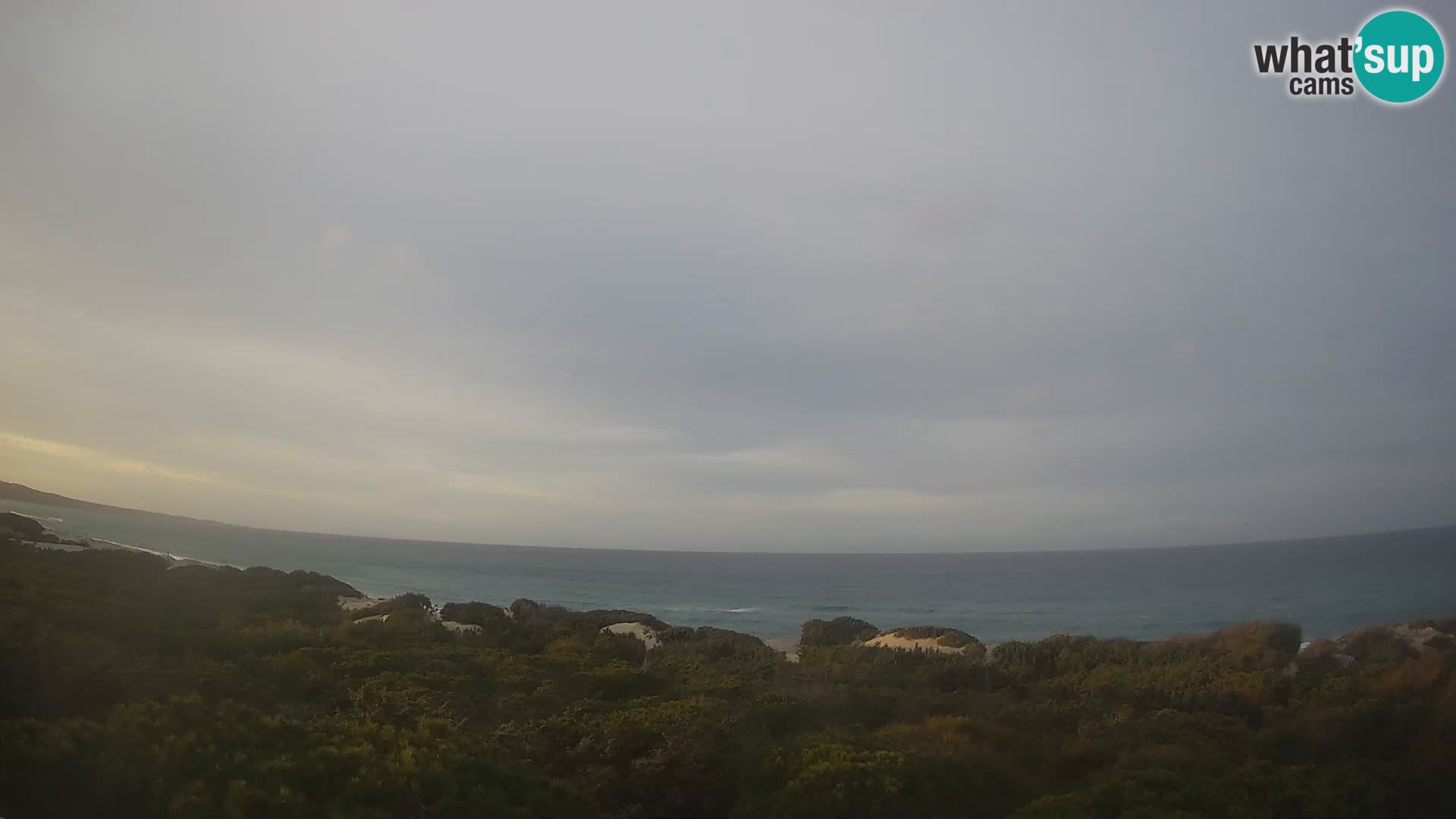 Villaplatamona, vista panorámica del Golfo de Asinara, Platamona, Sorso, Cerdeña – cámara web en vivo