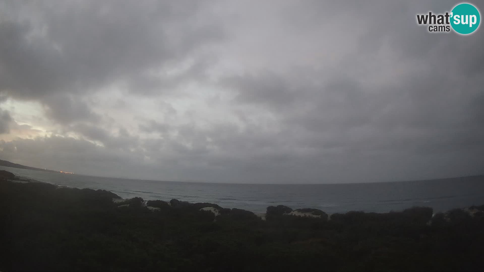 Villaplatamona, vista panoramica sul Golfo dell’Asinara, Platamona, Sorso, Sardegna – live webcam