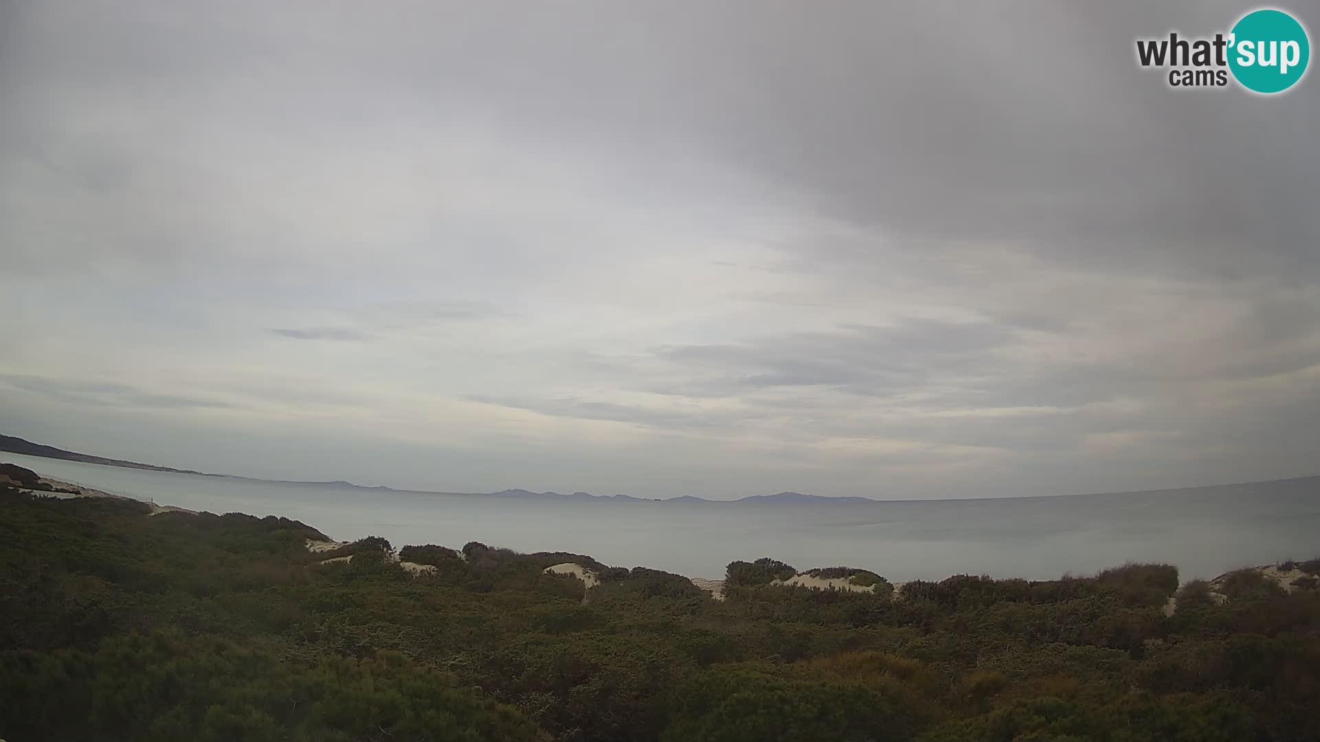 Villaplatamona, panoramic view of the Gulf of Asinara, Platamona, Sorso, Sardinia – live webcam