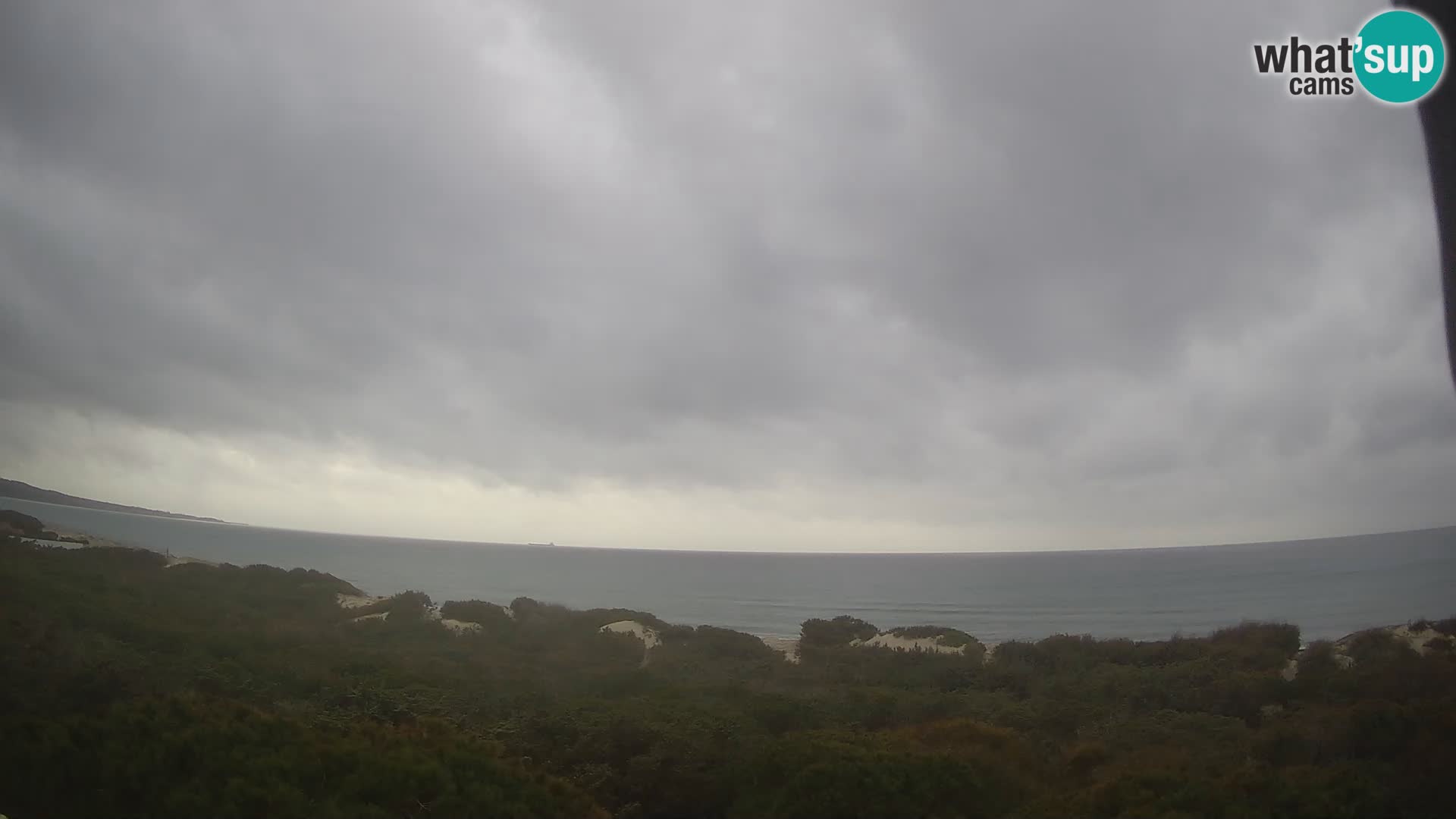 Villaplatamona, vue panoramique sur le golfe de l’Asinara, Platamona, Sorso, Sardaigne – webcam en direct