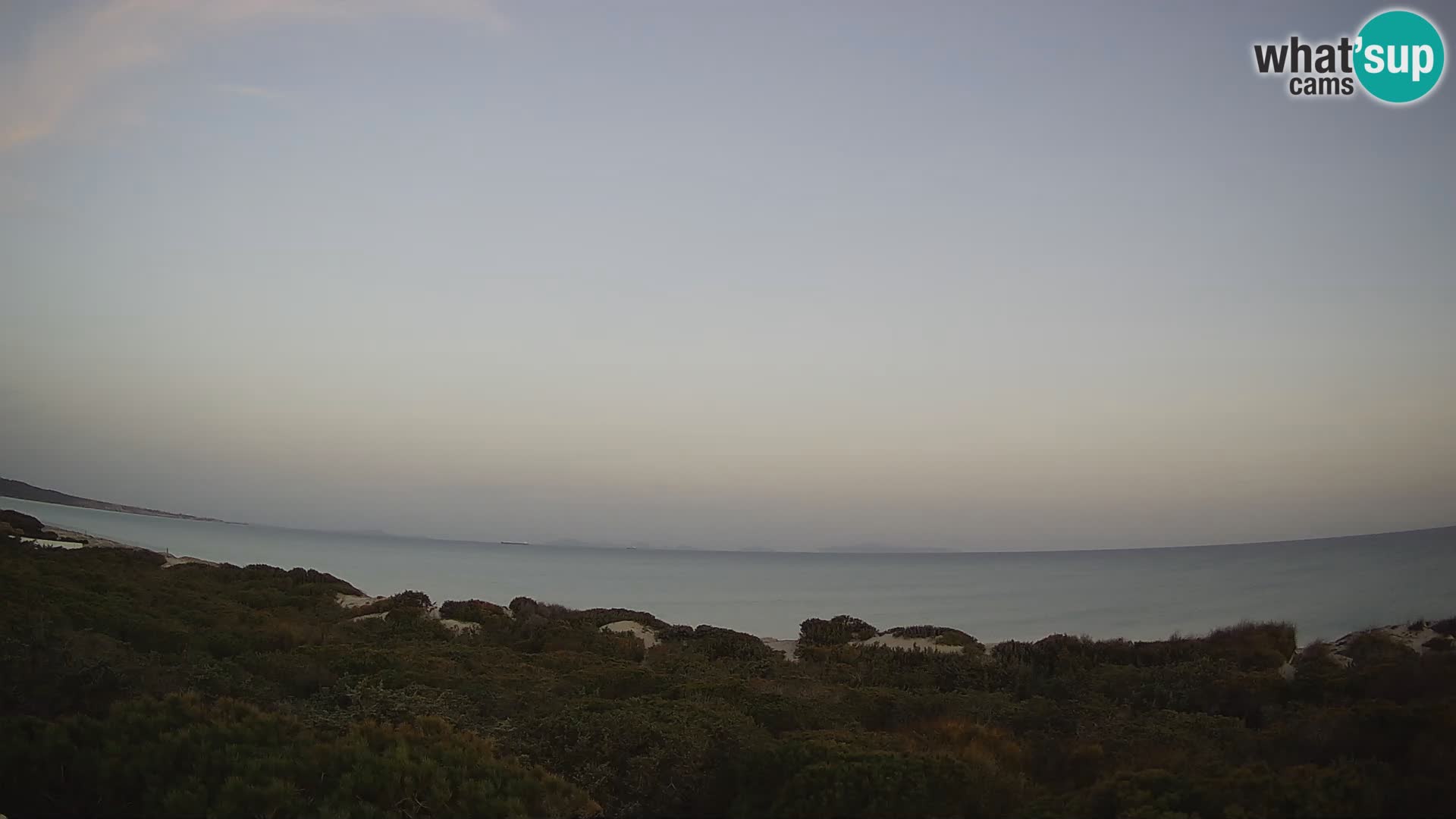 Villaplatamona, vista panorámica del Golfo de Asinara, Platamona, Sorso, Cerdeña – cámara web en vivo