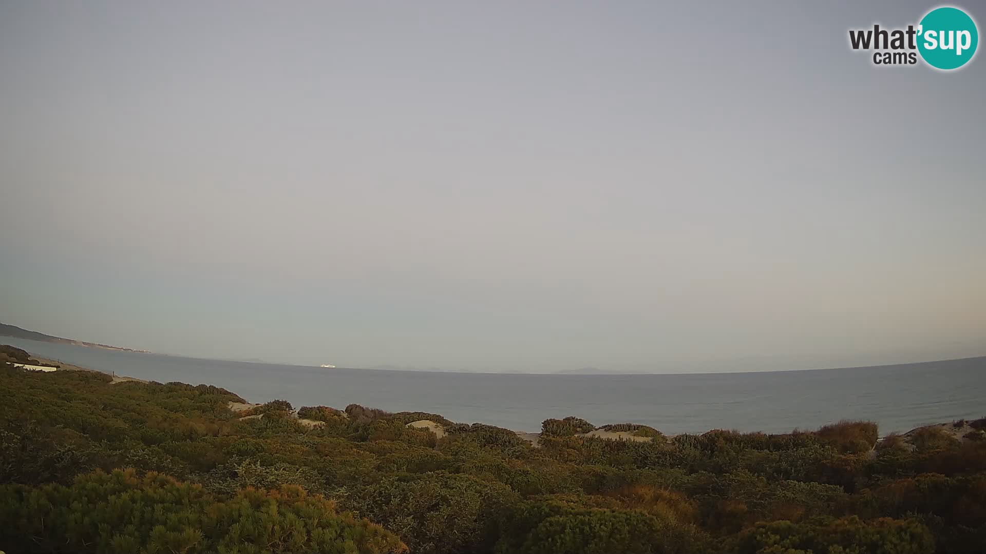 Villaplatamona, panoramic view of the Gulf of Asinara, Platamona, Sorso, Sardinia – live webcam