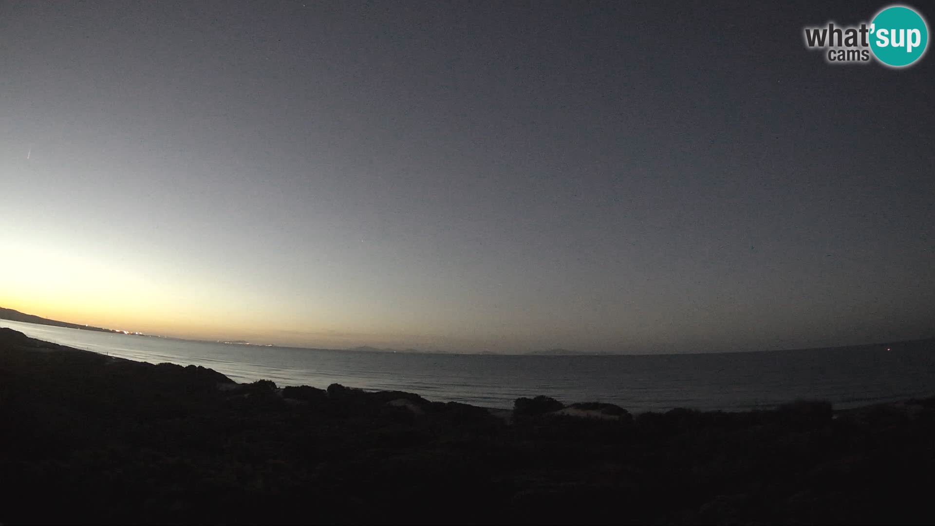 Villaplatamona, vista panorámica del Golfo de Asinara, Platamona, Sorso, Cerdeña – cámara web en vivo