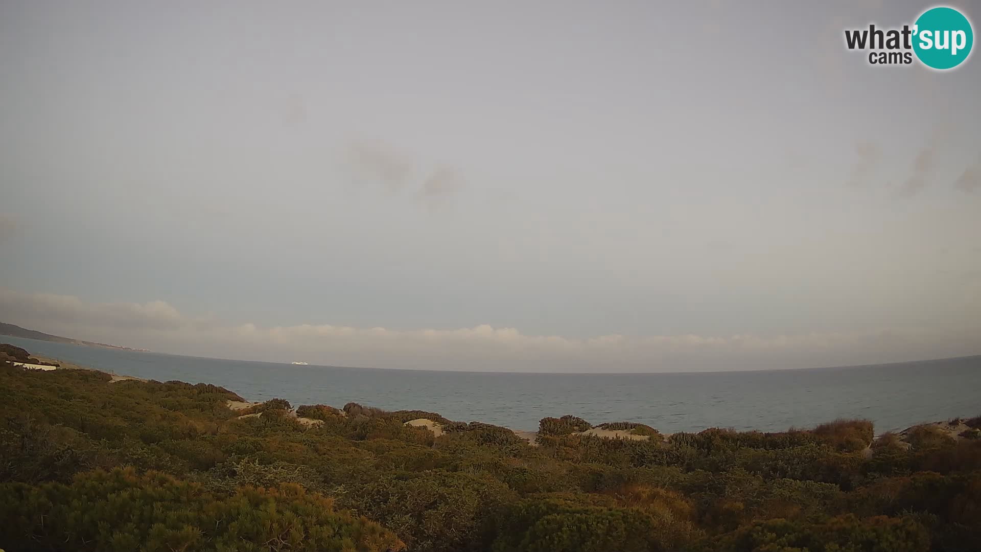 Villaplatamona, vista panorámica del Golfo de Asinara, Platamona, Sorso, Cerdeña – cámara web en vivo