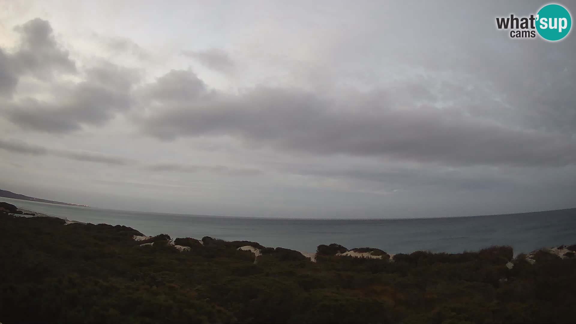 Villaplatamona, vue panoramique sur le golfe de l’Asinara, Platamona, Sorso, Sardaigne – webcam en direct