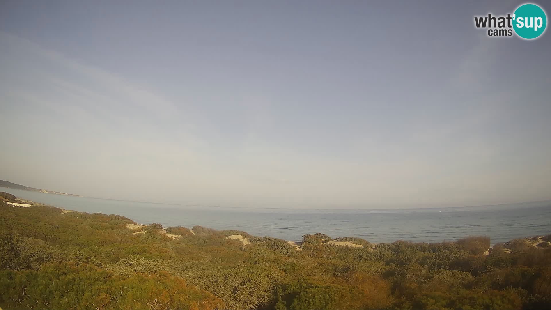 Villaplatamona, vista panorámica del Golfo de Asinara, Platamona, Sorso, Cerdeña – cámara web en vivo