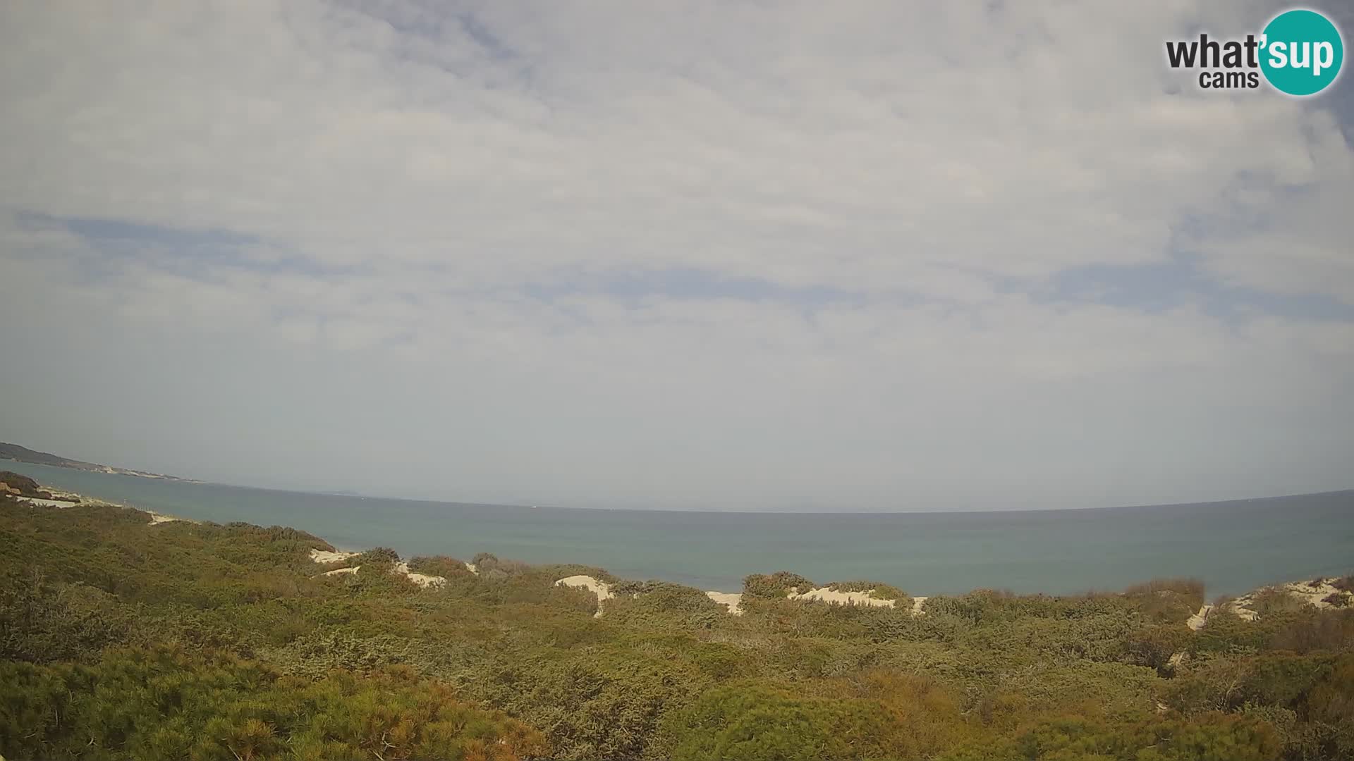 Villaplatamona, vista panorámica del Golfo de Asinara, Platamona, Sorso, Cerdeña – cámara web en vivo