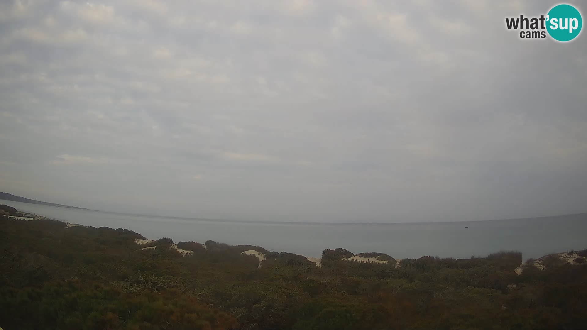 Villaplatamona, vista panoramica sul Golfo dell’Asinara, Platamona, Sorso, Sardegna – live webcam