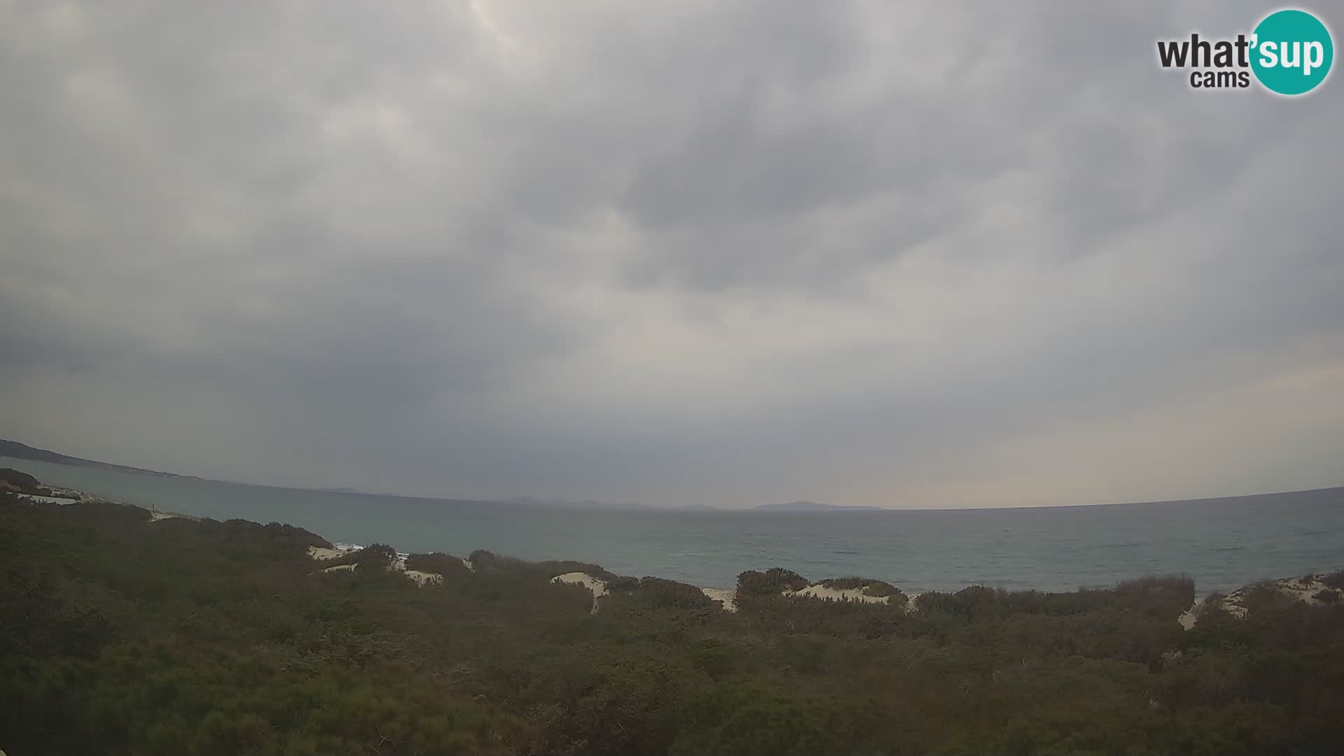 Villaplatamona, panoramic view of the Gulf of Asinara, Platamona, Sorso, Sardinia – live webcam