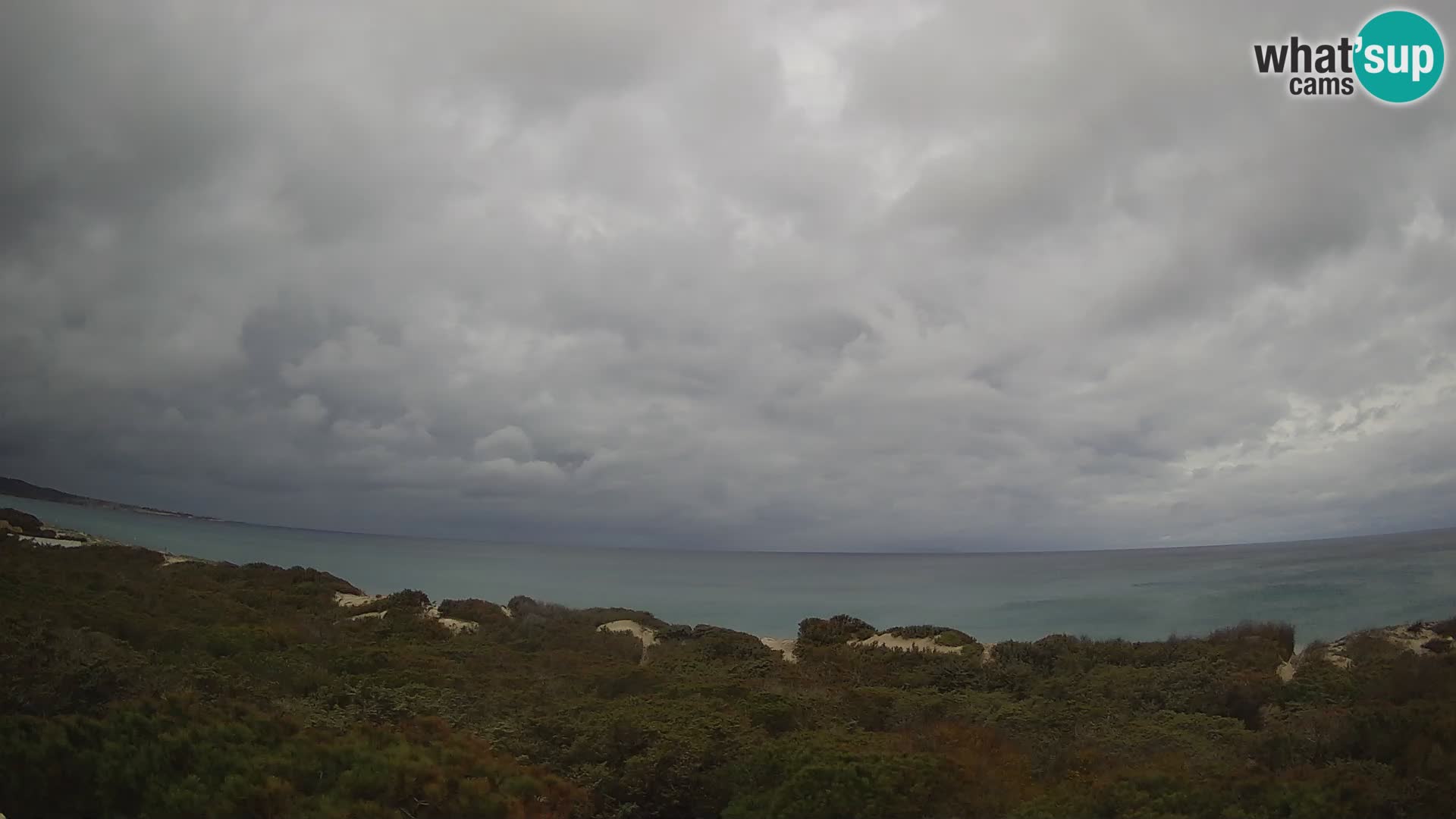 Villaplatamona, vista panorámica del Golfo de Asinara, Platamona, Sorso, Cerdeña – cámara web en vivo