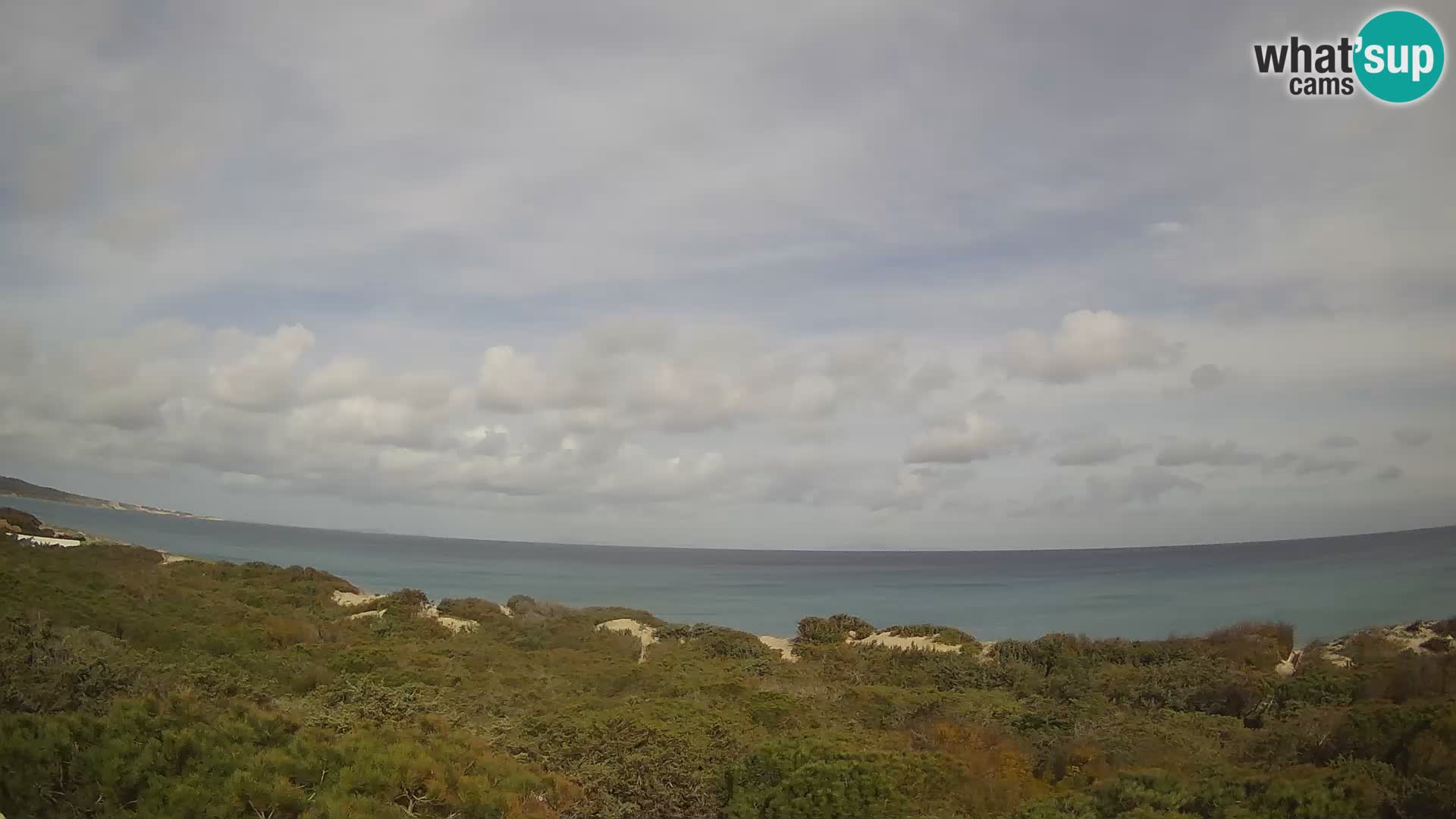 Villaplatamona, vista panorámica del Golfo de Asinara, Platamona, Sorso, Cerdeña – cámara web en vivo