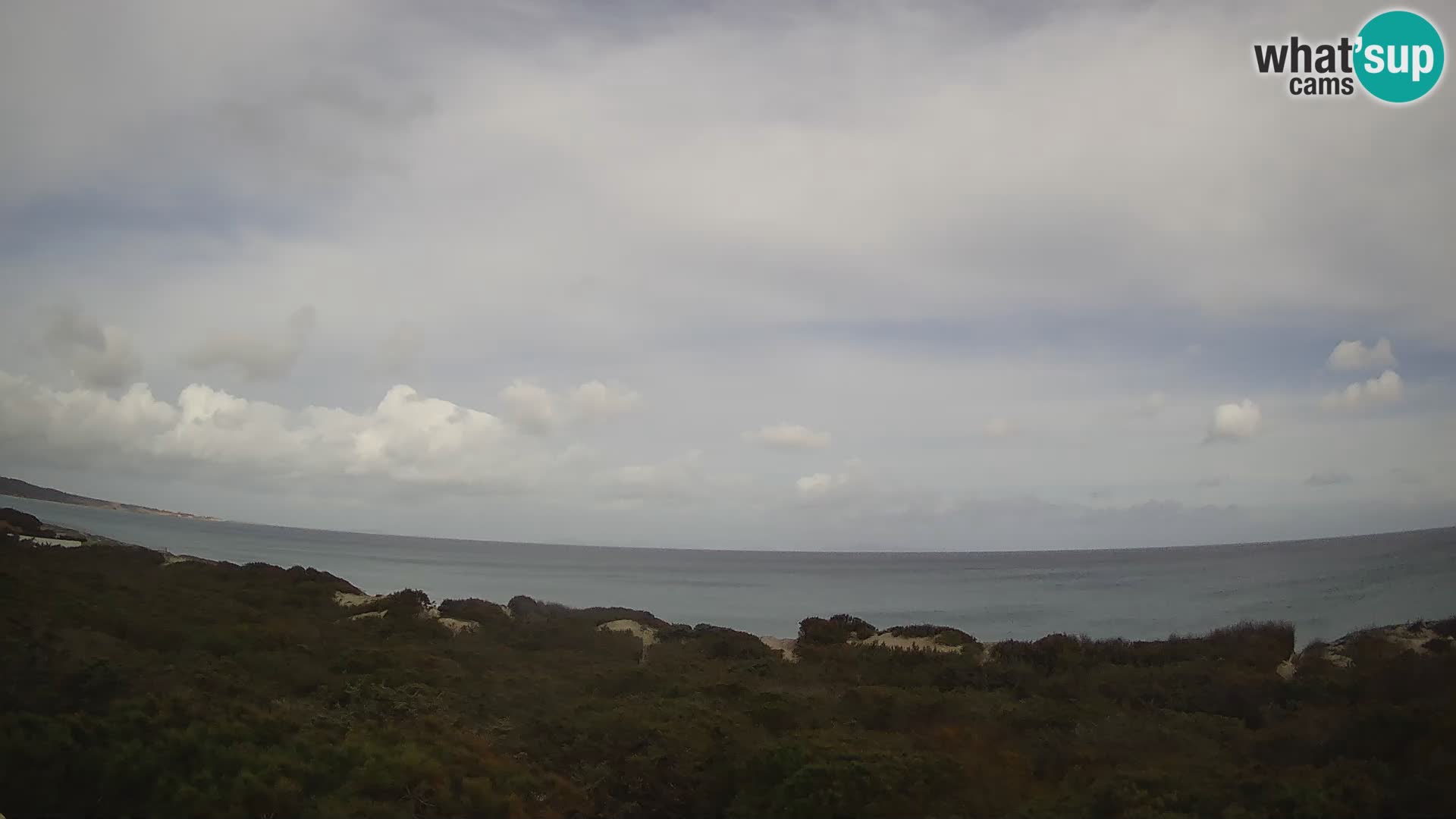 Villaplatamona, vista panoramica sul Golfo dell’Asinara, Platamona, Sorso, Sardegna – live webcam