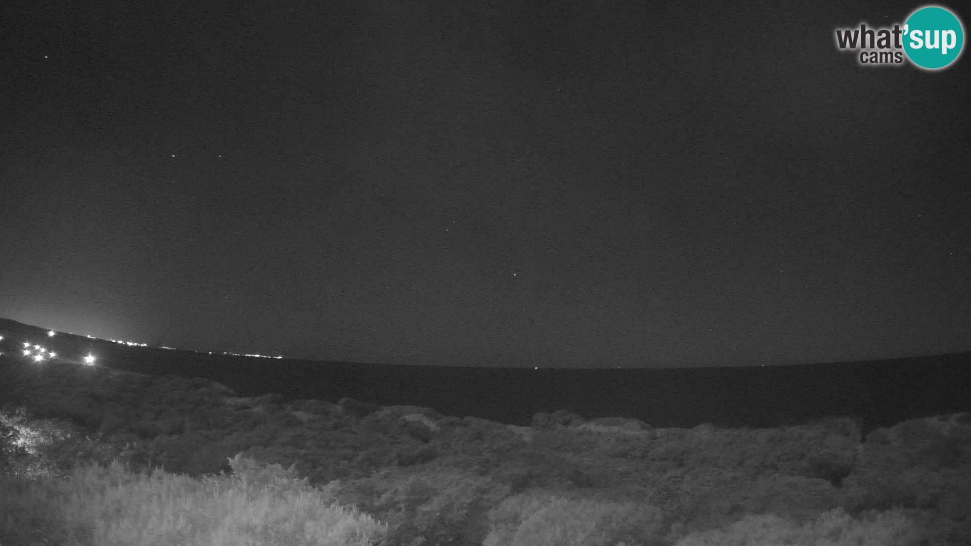 Villaplatamona, vue panoramique sur le golfe de l’Asinara, Platamona, Sorso, Sardaigne – webcam en direct