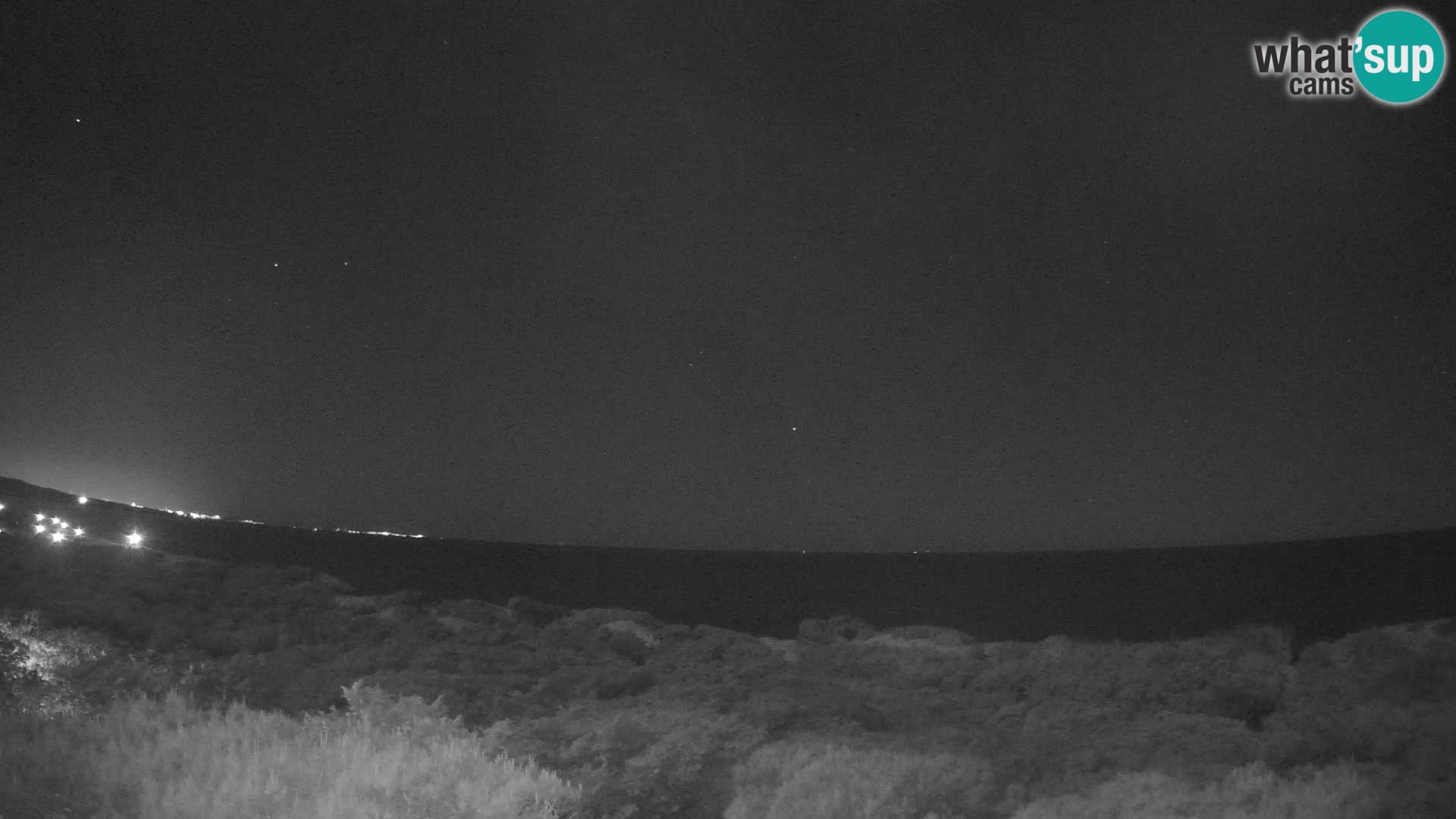 Villaplatamona, vista panoramica sul Golfo dell’Asinara, Platamona, Sorso, Sardegna – live webcam