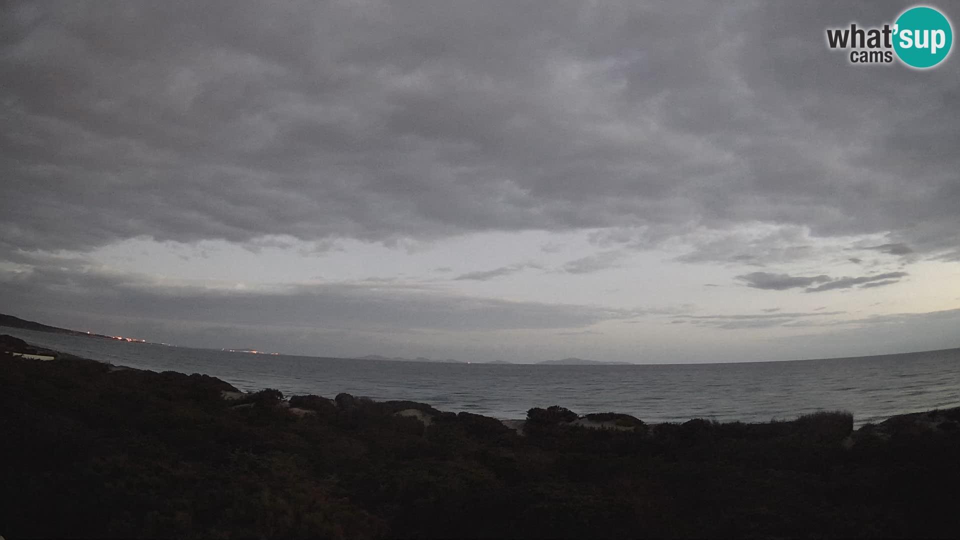 Villaplatamona, vista panoramica sul Golfo dell’Asinara, Platamona, Sorso, Sardegna – live webcam