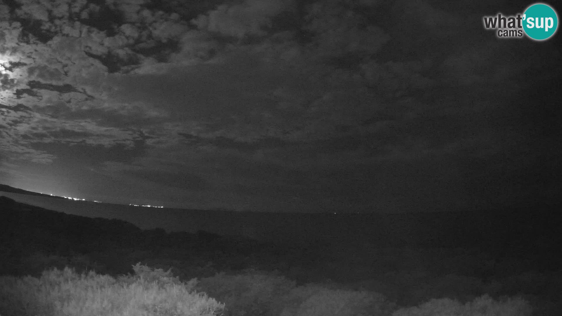 Villaplatamona, panoramski pogled na zaljev Asinara, Platamona, Sorso, Sardinija – web kamera uživo