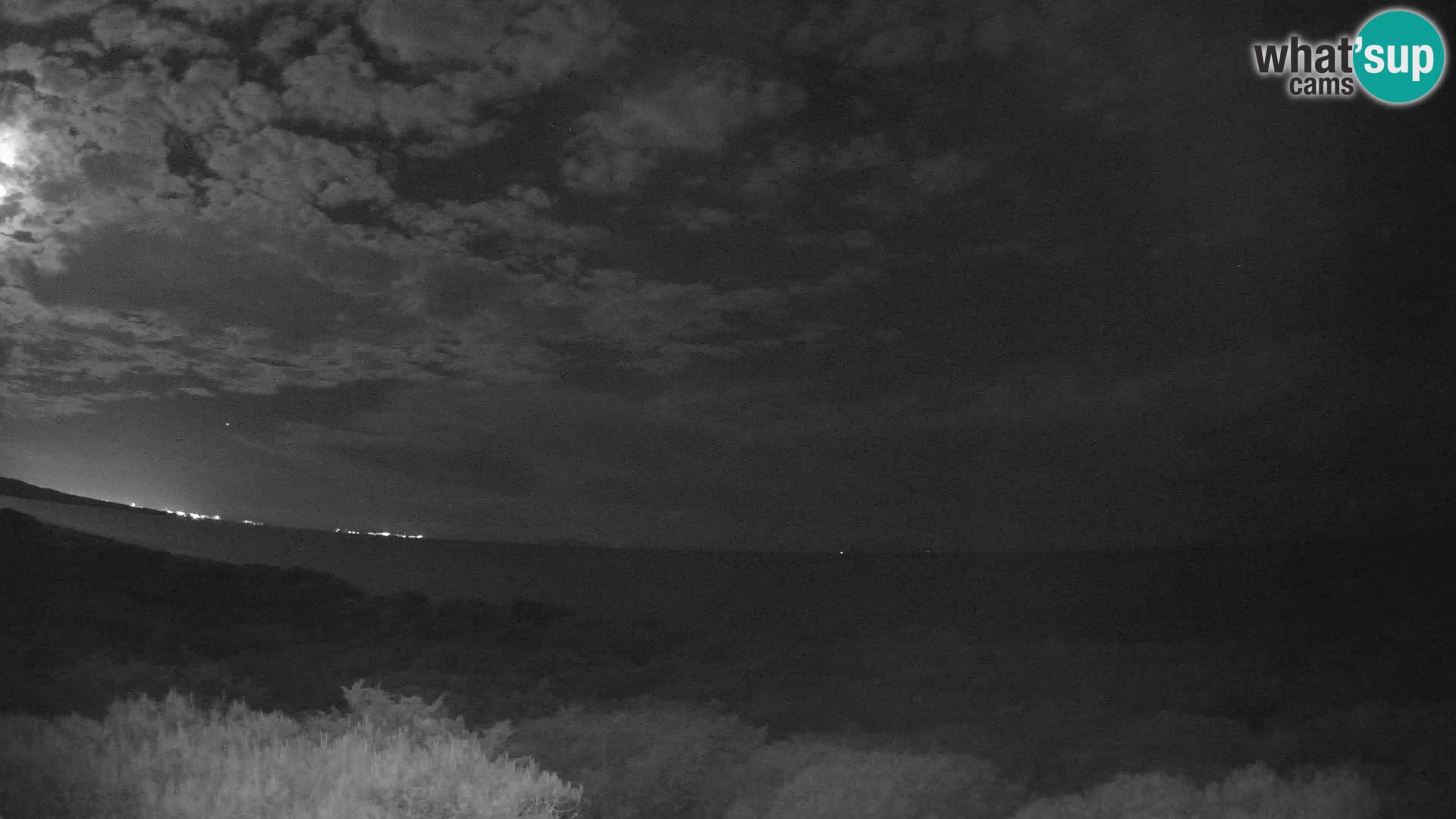 Villaplatamona, panoramski pogled na zaliv Asinara, Platamona, Sorso, Sardinija – spletna kamera v živo