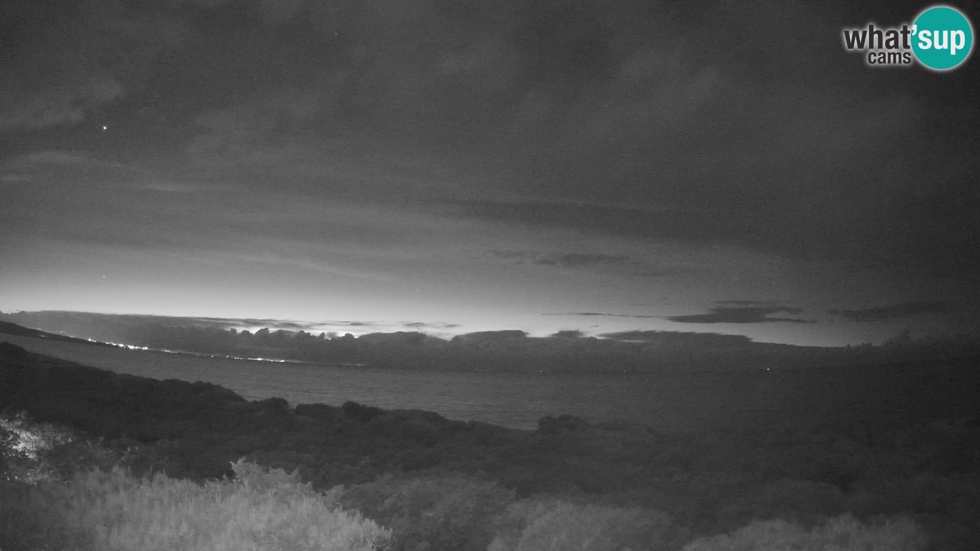 Villaplatamona, panoramski pogled na zaliv Asinara, Platamona, Sorso, Sardinija – spletna kamera v živo