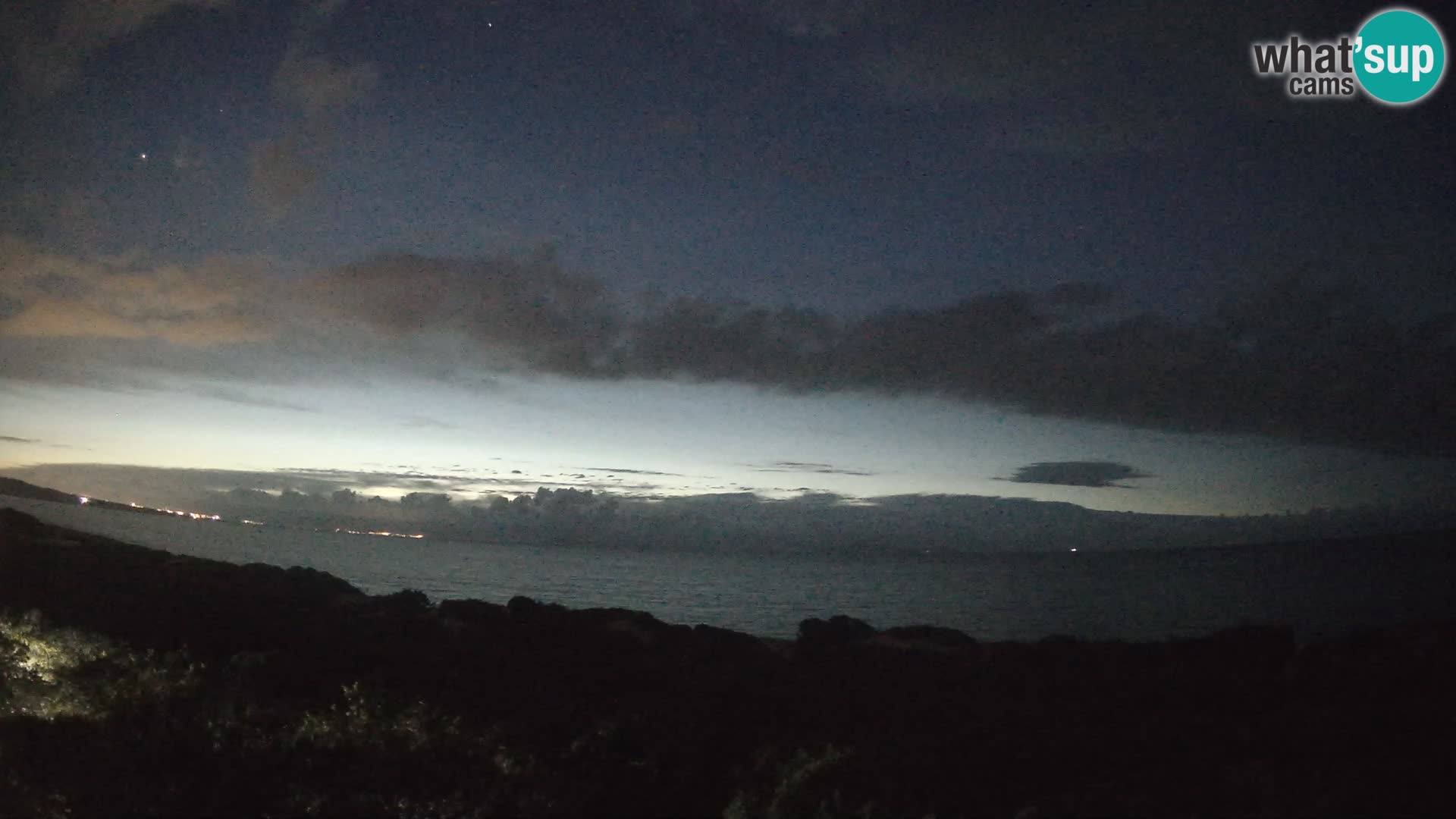 Villaplatamona, vista panoramica sul Golfo dell’Asinara, Platamona, Sorso, Sardegna – live webcam